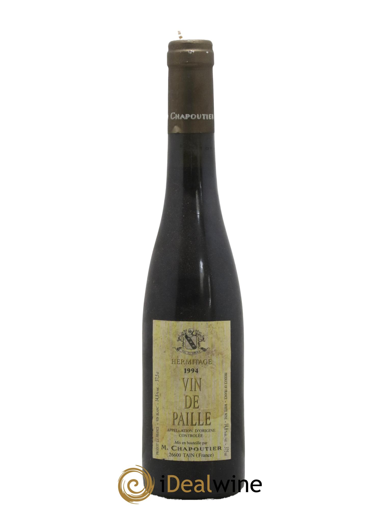 Hermitage Vin de Paille Chapoutier 1994 - Lotto di 1 mezza bottiglia - 0