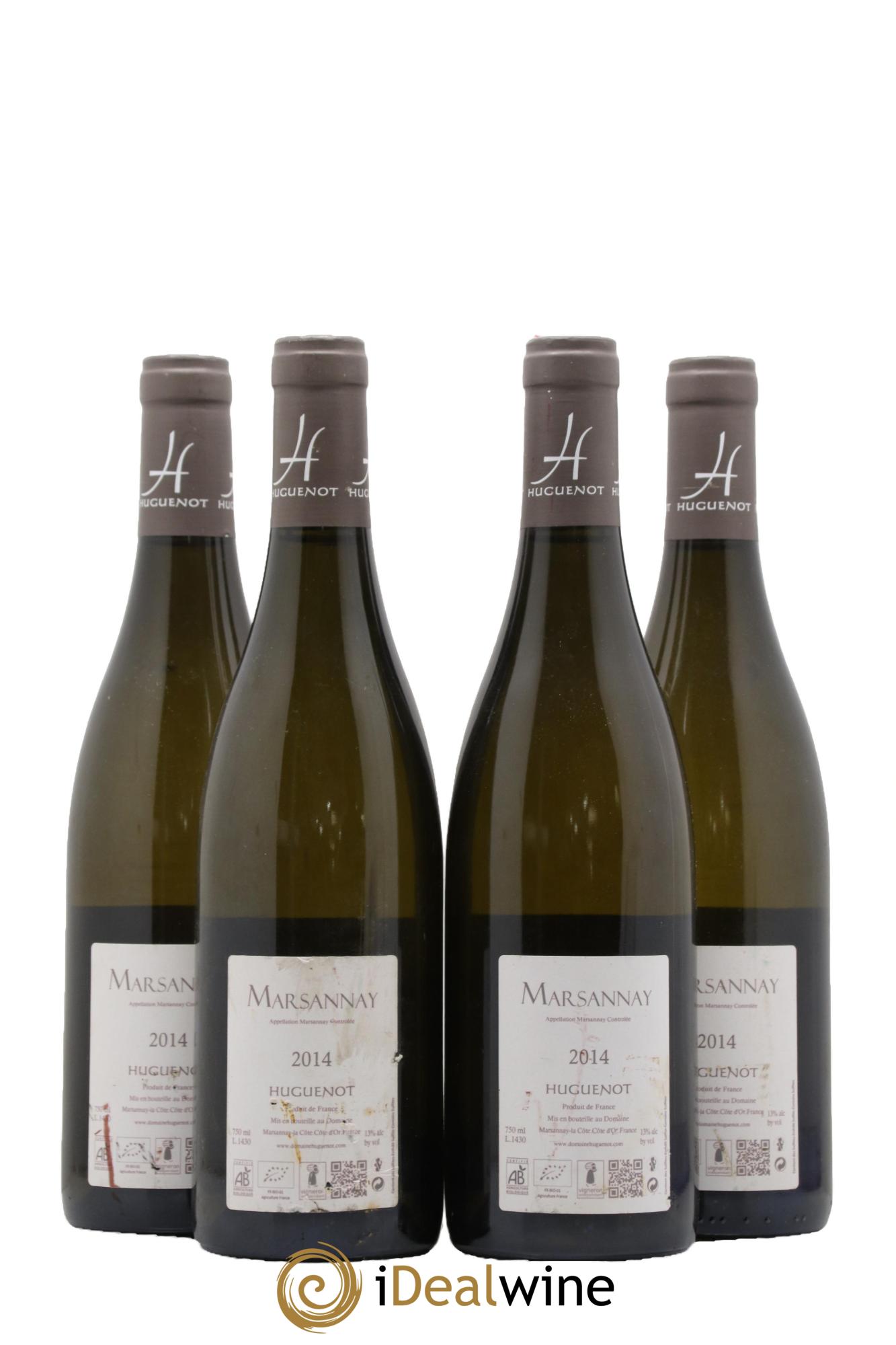 Marsannay Huguenot 2014 - Lot de 4 bouteilles - 1