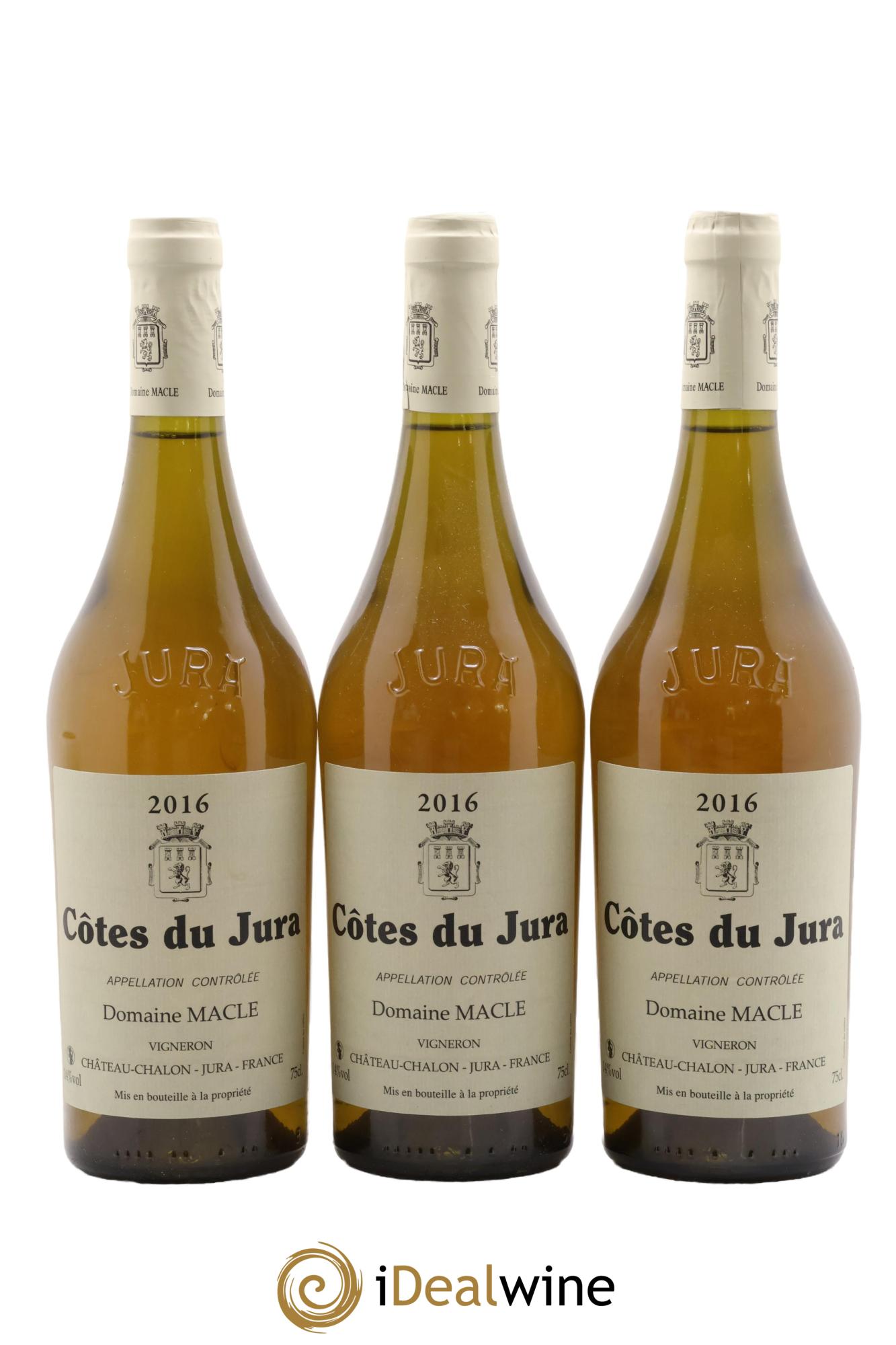 Côtes du Jura Jean Macle 2016 - Lot de 3 bouteilles - 0
