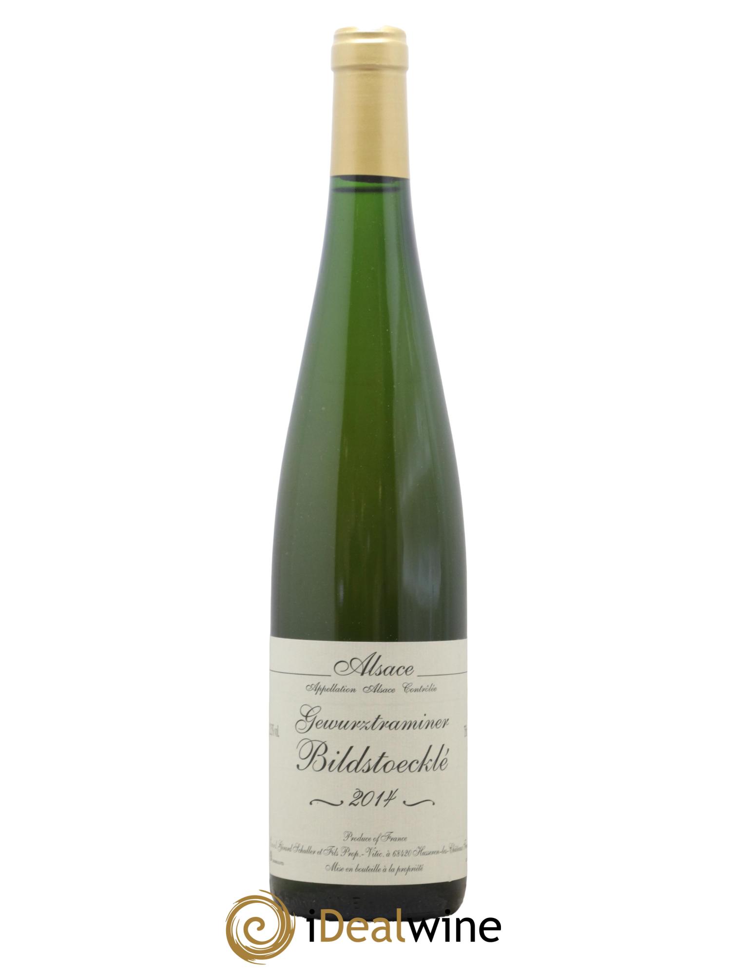Alsace Gewurztraminer Bildstoeckle Gérard Schueller (Domaine) 2014 - Lot de 1 bouteille - 0