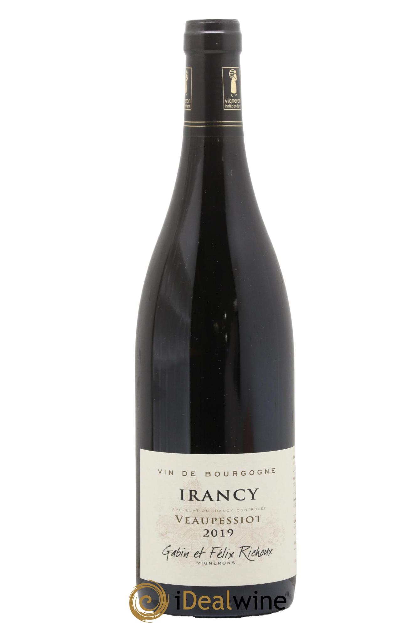 Irancy Veaupessiot Gabin & Félix Richoux 2019 - Lot de 1 bouteille - 0