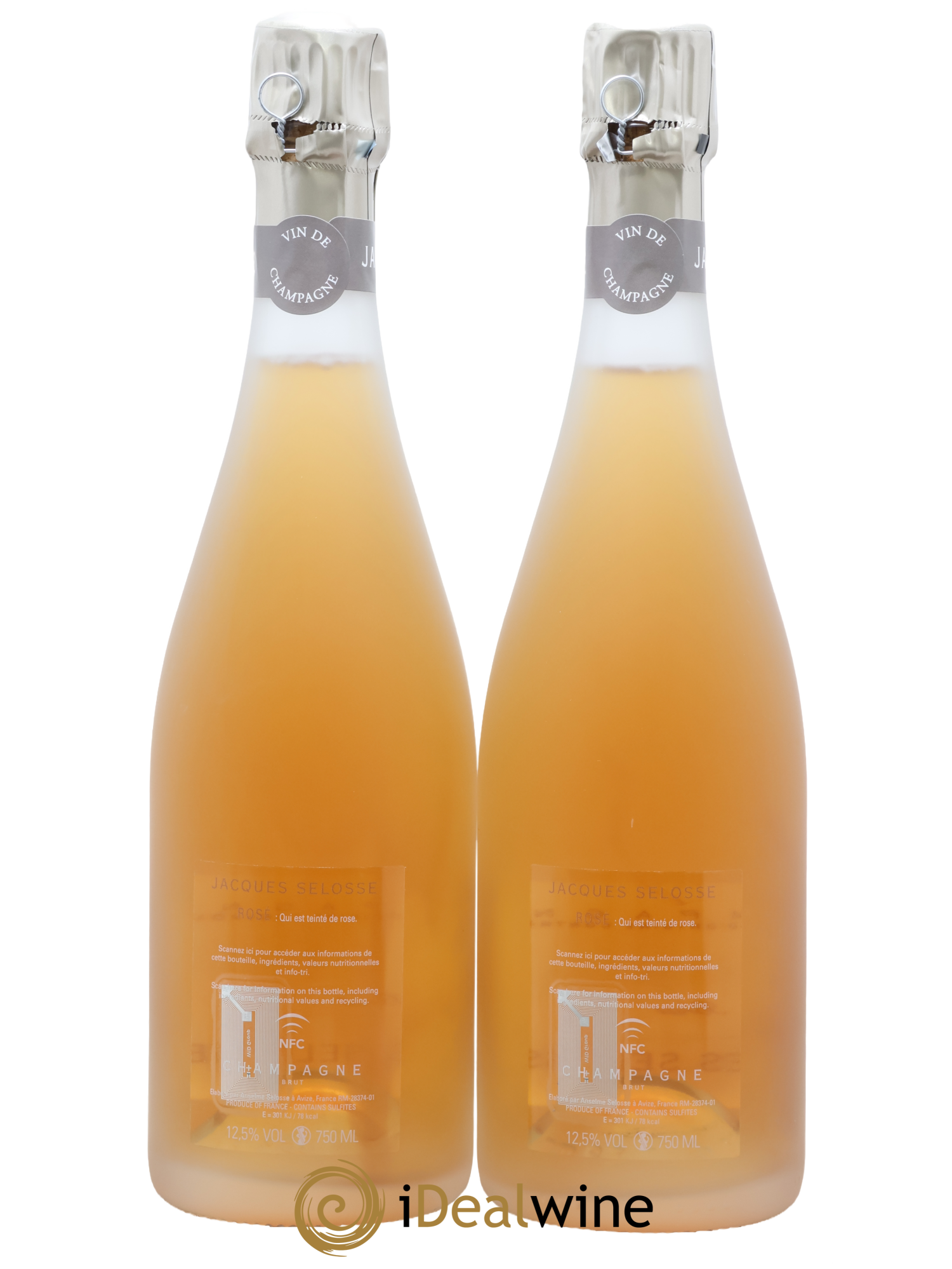 Rosé Brut Jacques Selosse - Lot de 2 bouteilles - 1