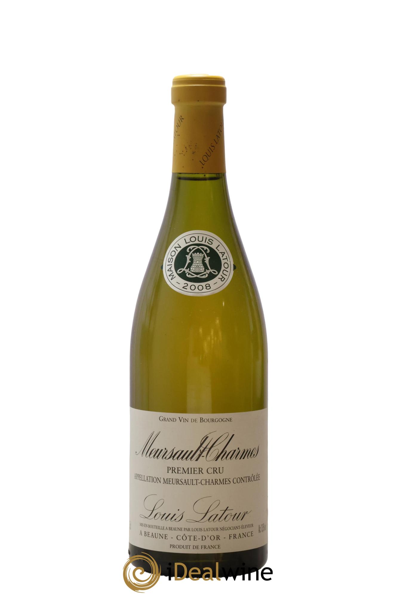 Meursault 1er Cru Charmes Louis Latour 2008 - Lot of 1 bottle - 0