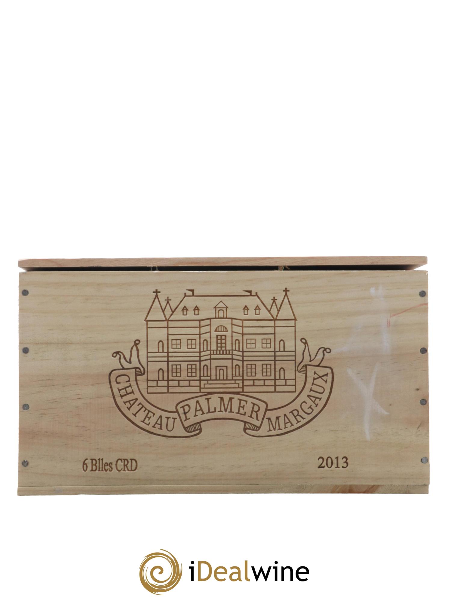 Château Palmer 3ème Grand Cru Classé 2013 - Lot de 6 bouteilles - 1