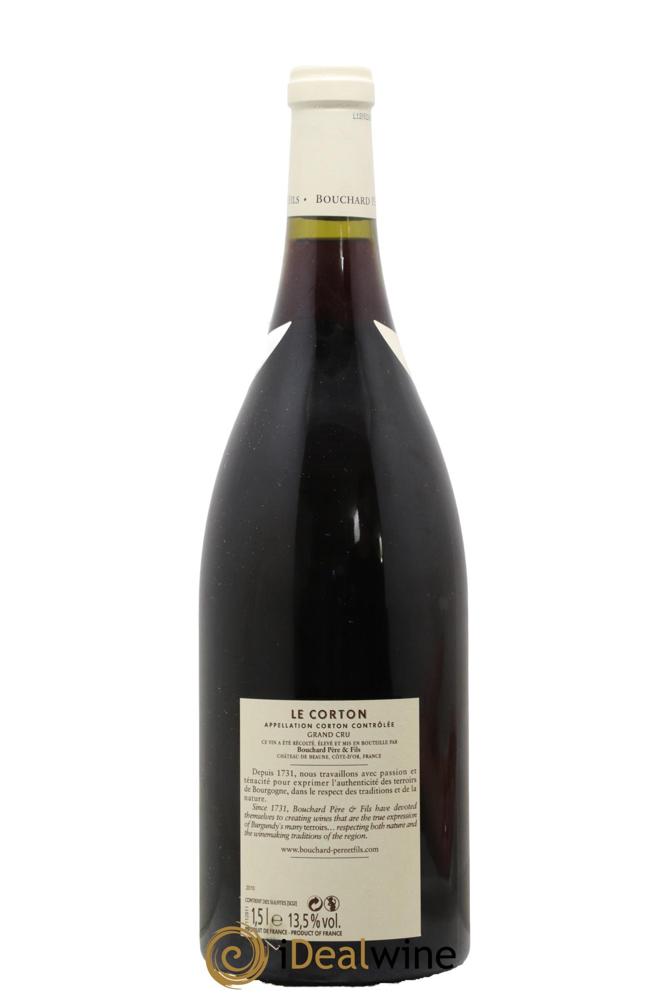 Corton Grand Cru Le Corton Bouchard Père & Fils 2010 - Lot of 1 magnum - 2