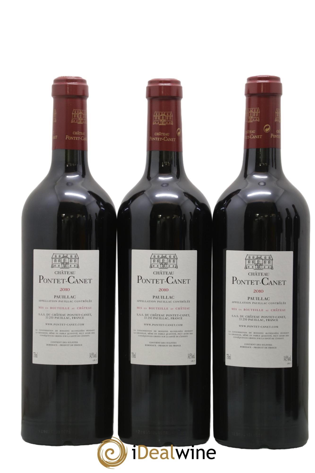 Château Pontet Canet 5ème Grand Cru Classé 2010 - Lotto di 6 bottiglie - 4