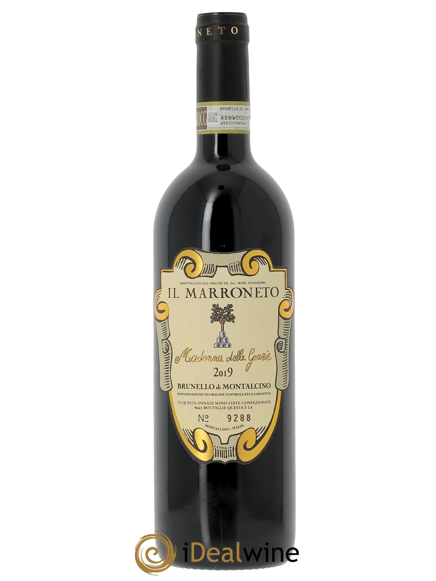 Brunello di Montalcino DOCG Madonna delle Grazie Riserva Il Marroneto 2019 - Posten von 1 Flasche - 0