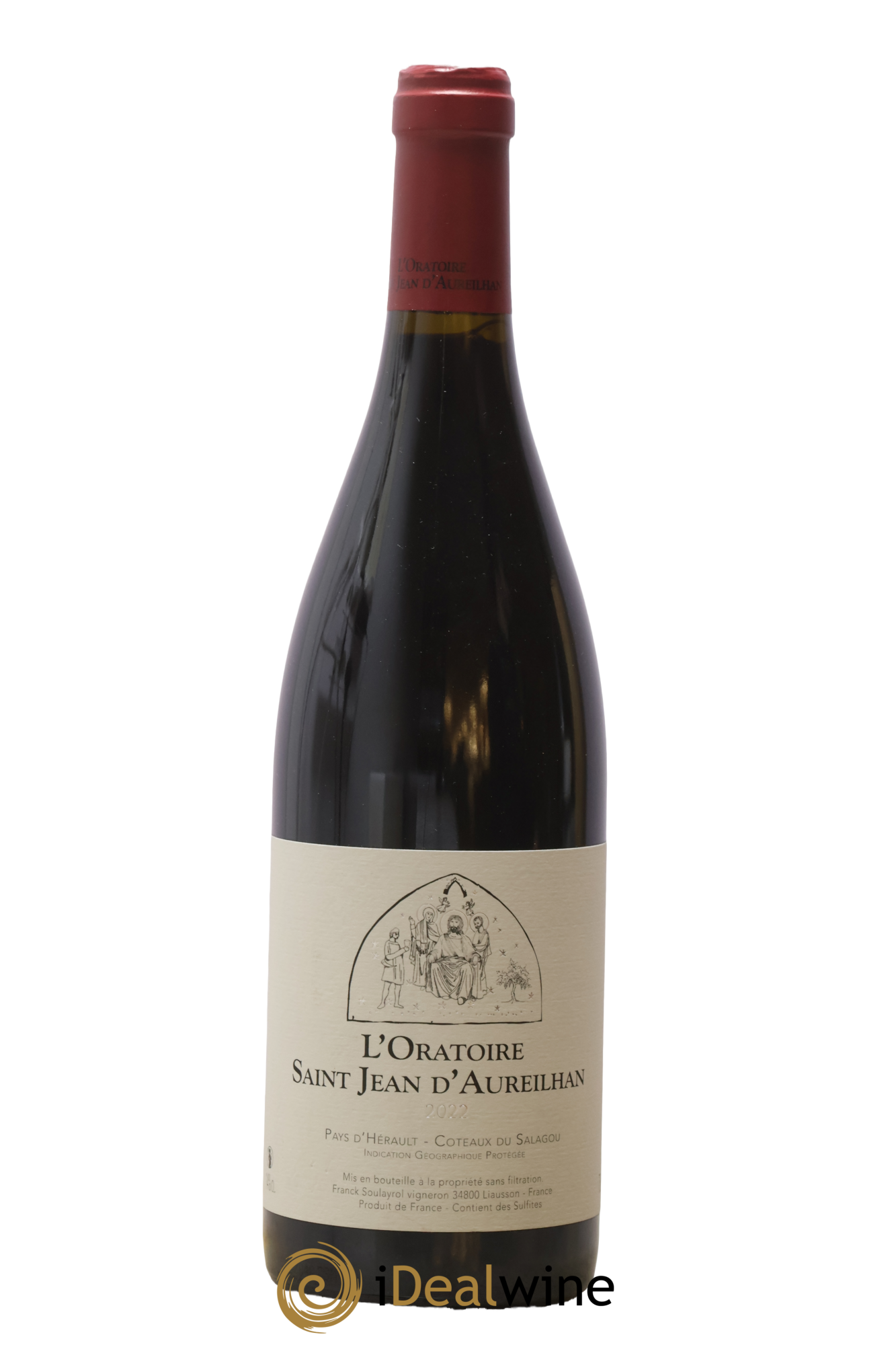 Pays d'Hérault - Coteaux du Salagou L’Oratoire Saint Jean d’Aureilhan 2022 - Lot of 1 bottle - 0