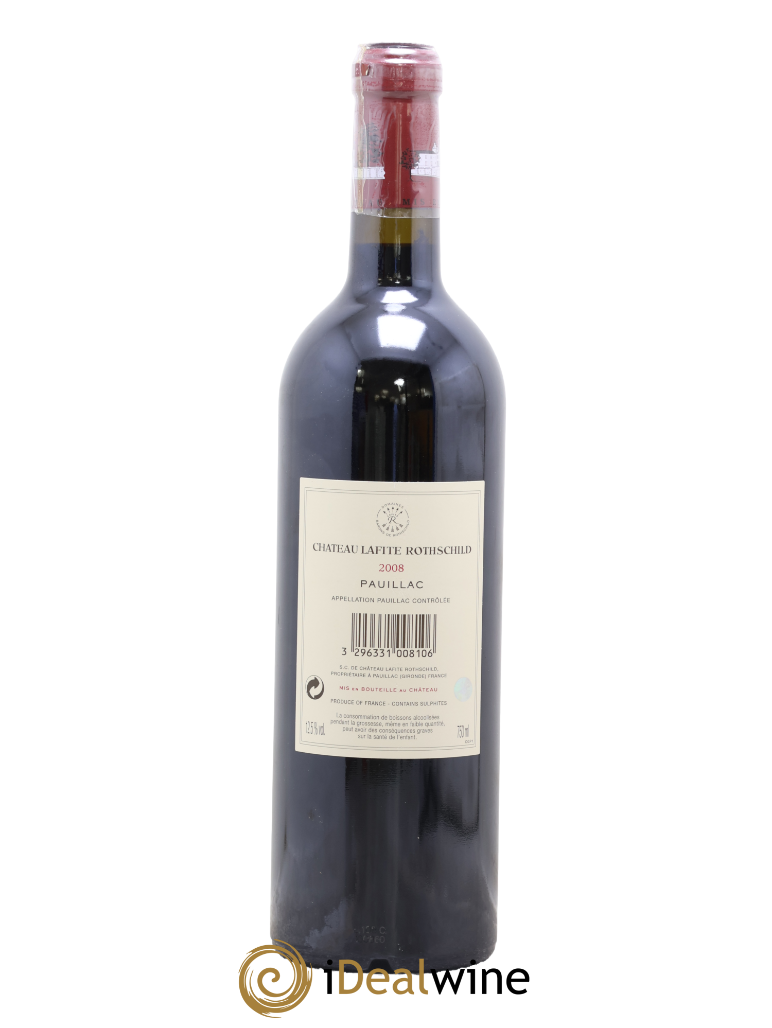 Château Lafite Rothschild 1er Grand Cru Classé 2008 - Lot of 1 bottle - 1