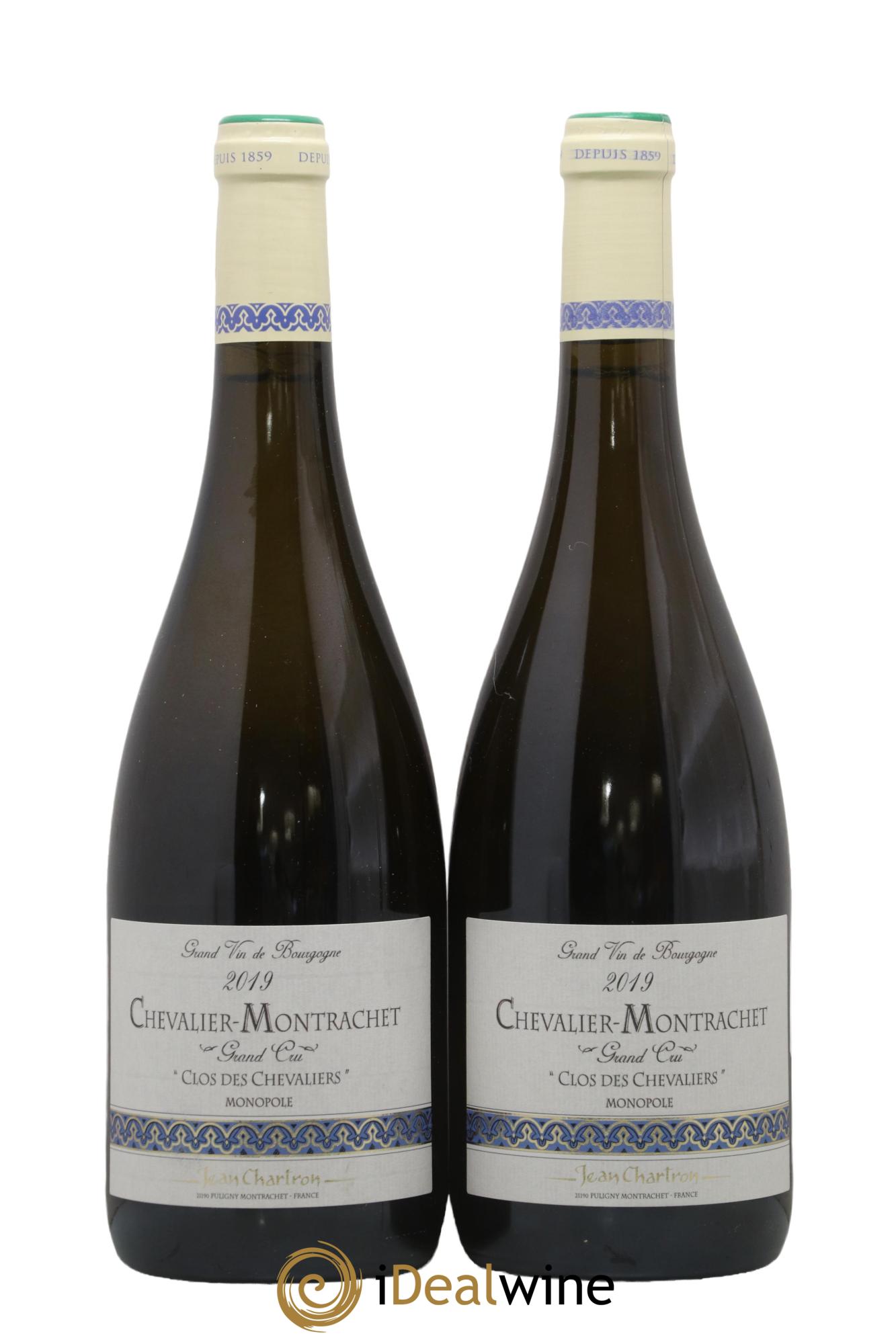 Chevalier-Montrachet Grand Cru Clos des Chevaliers Jean Chartron (Domaine) 2019 - Lot de 2 bouteilles - 0