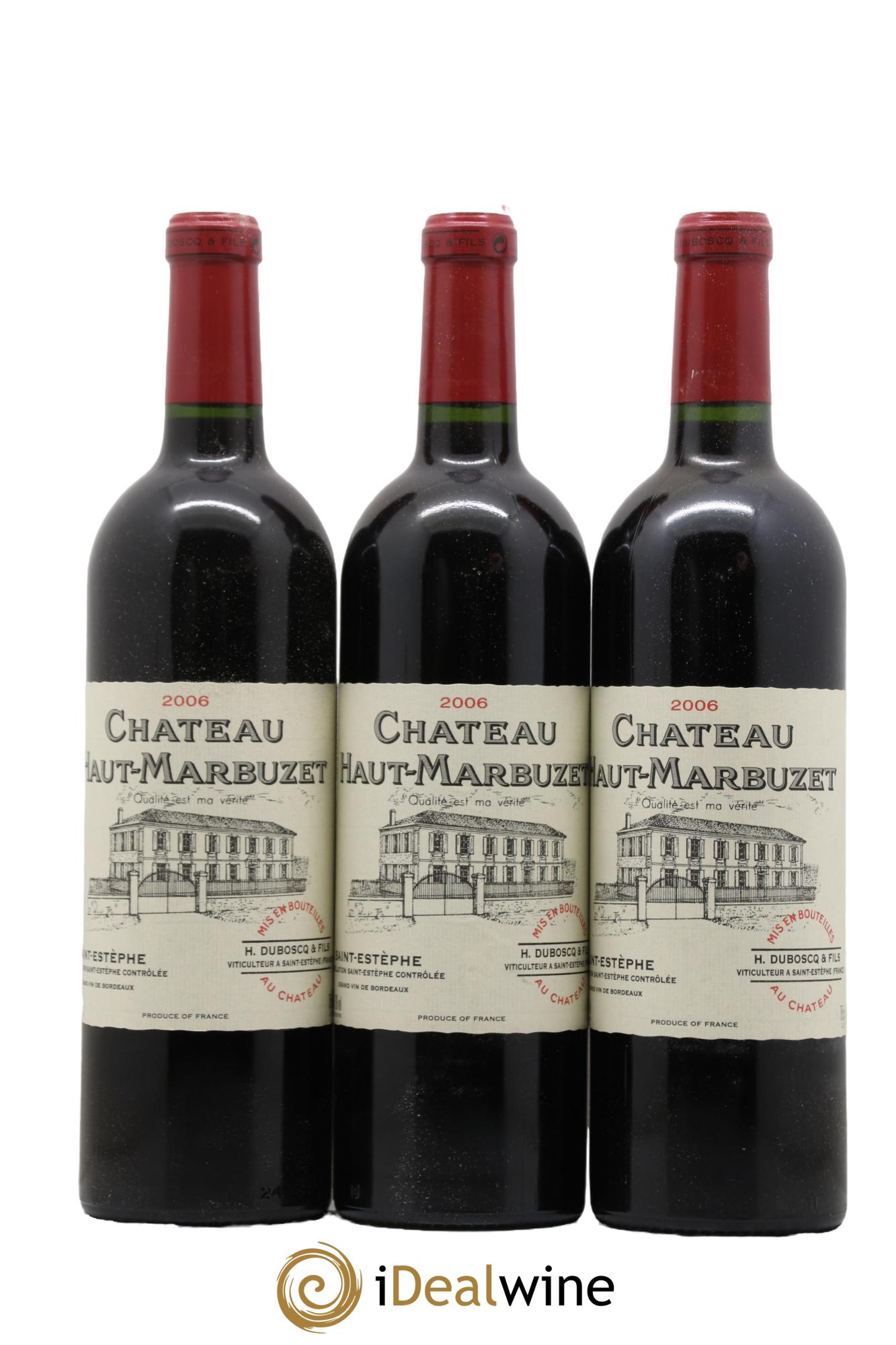 Château Haut Marbuzet 2006 - Lot de 12 bouteilles - 4