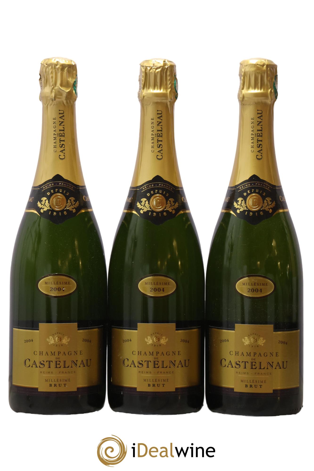 Blanc de Blancs Castelnau 2004 - Lot de 3 bouteilles - 0