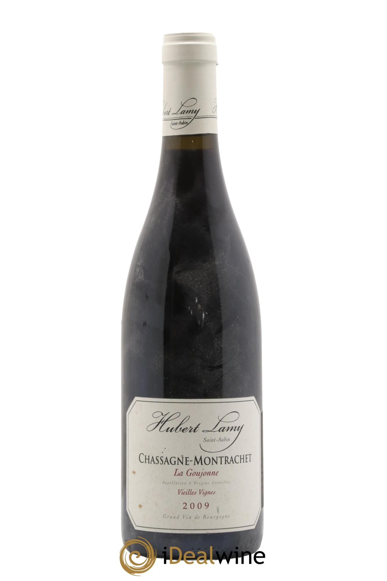 Chassagne-Montrachet La Goujonne Vieilles Vignes Hubert Lamy 2009 - Lot de 1 bouteille - 0