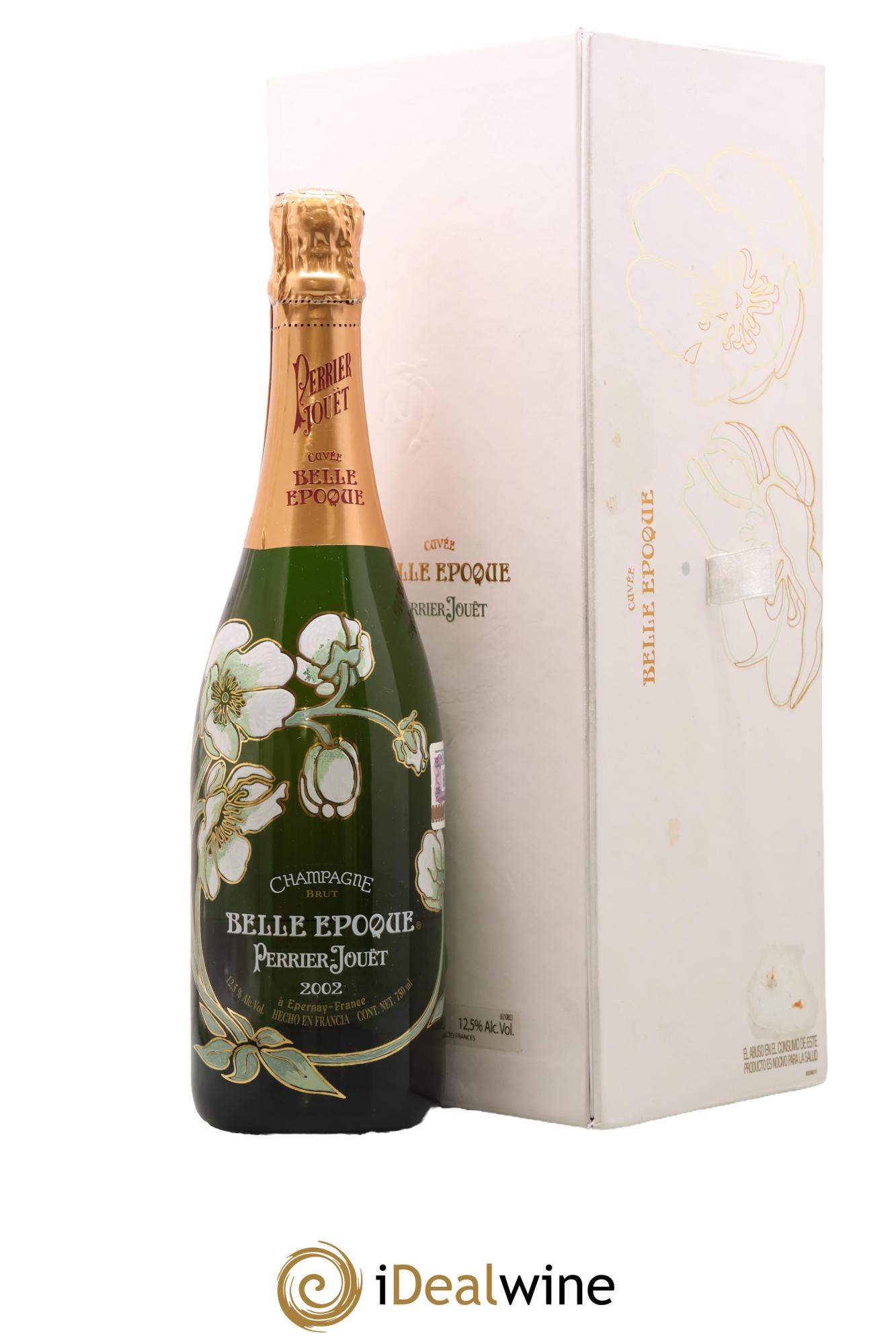 Cuvée Belle Epoque Brut Perrier-Jouët 2002 - Lot de 1 bouteille - 0