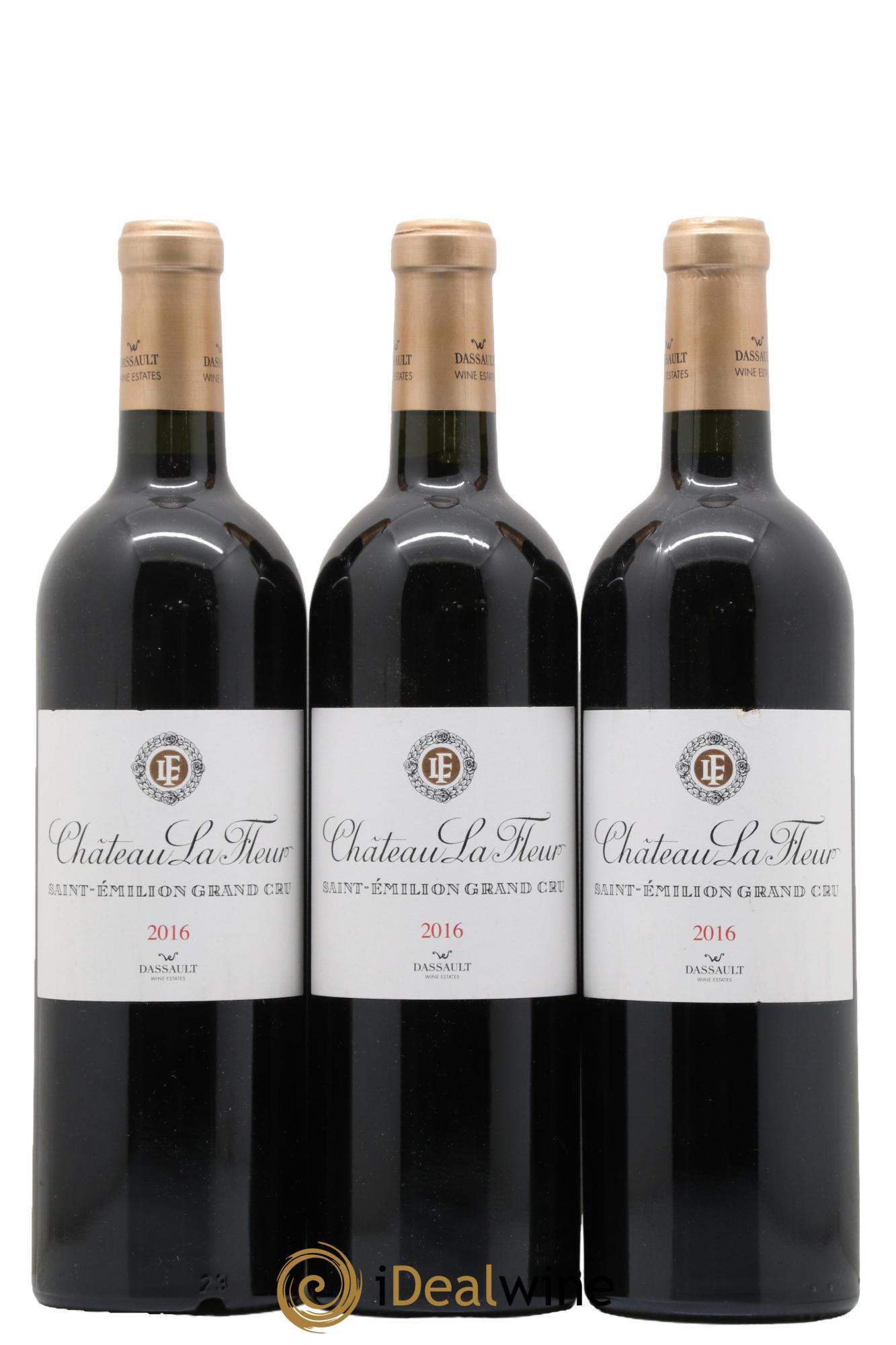 Château La Fleur 2016 - Lot de 3 bouteilles - 0