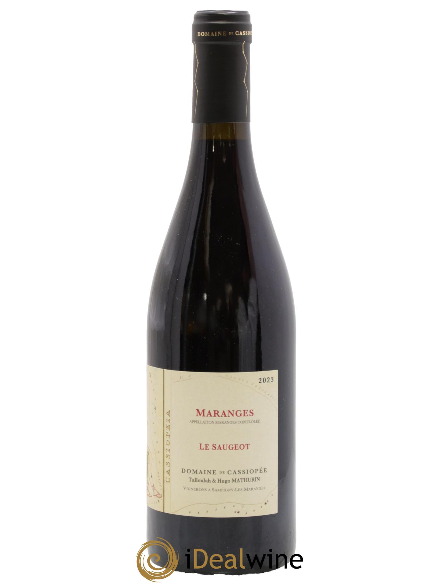Maranges Le Saugeot Domaine de Cassiopée 2023 - Lot de 1 bouteille - 1