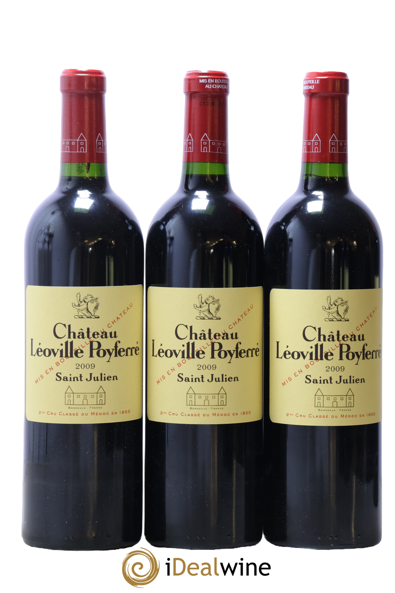 Château Léoville Poyferré 2ème Grand Cru Classé 2009 - Lot de 6 bouteilles - 1