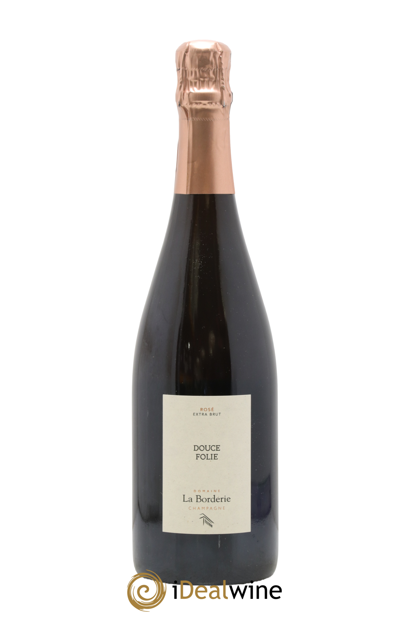 Champagne - Extra-Brut rosé Douce Folie La Borderie - Posten von 1 Flasche - 0