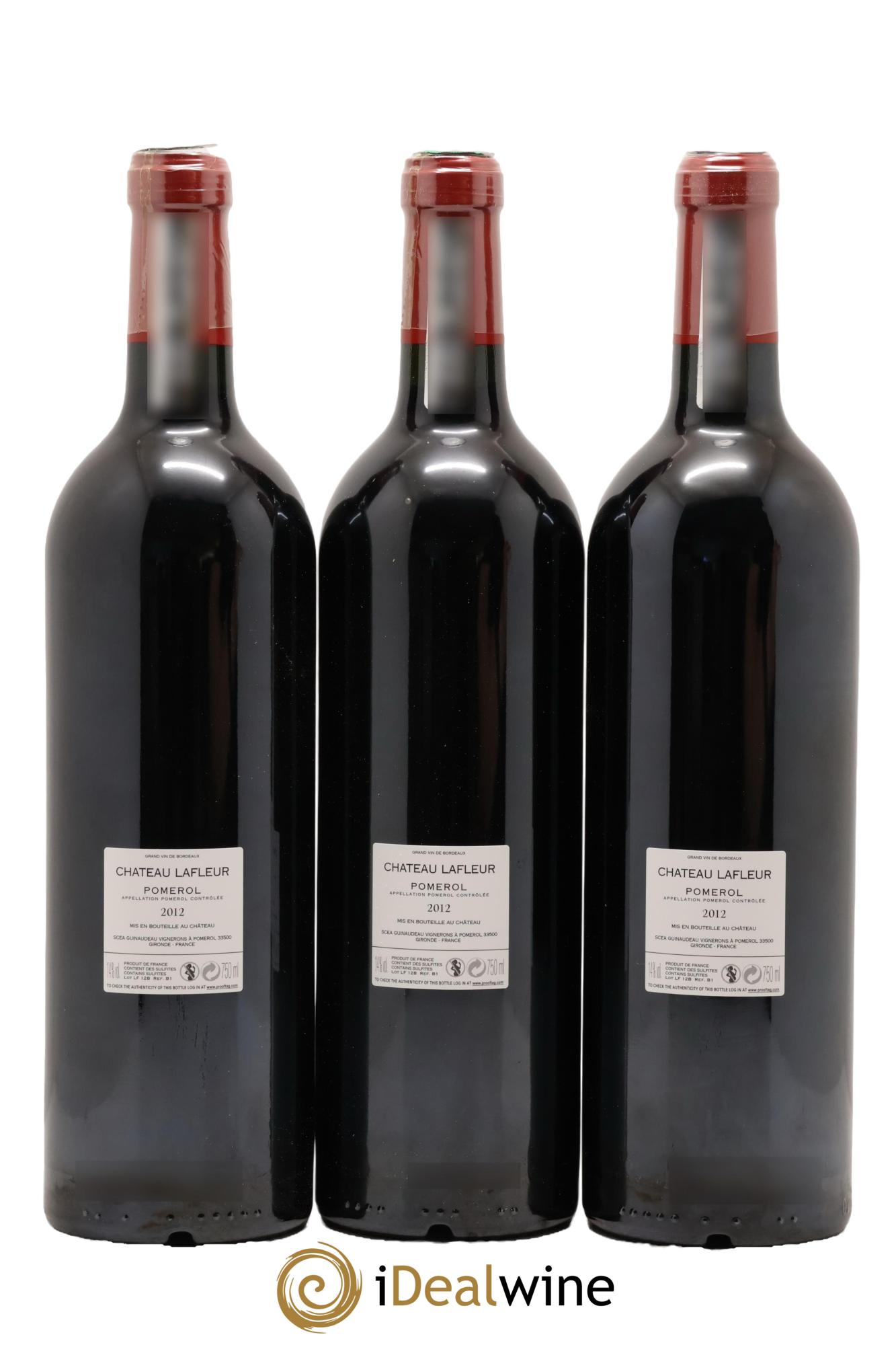 Château Lafleur 2012 - Lot de 3 bouteilles - 1