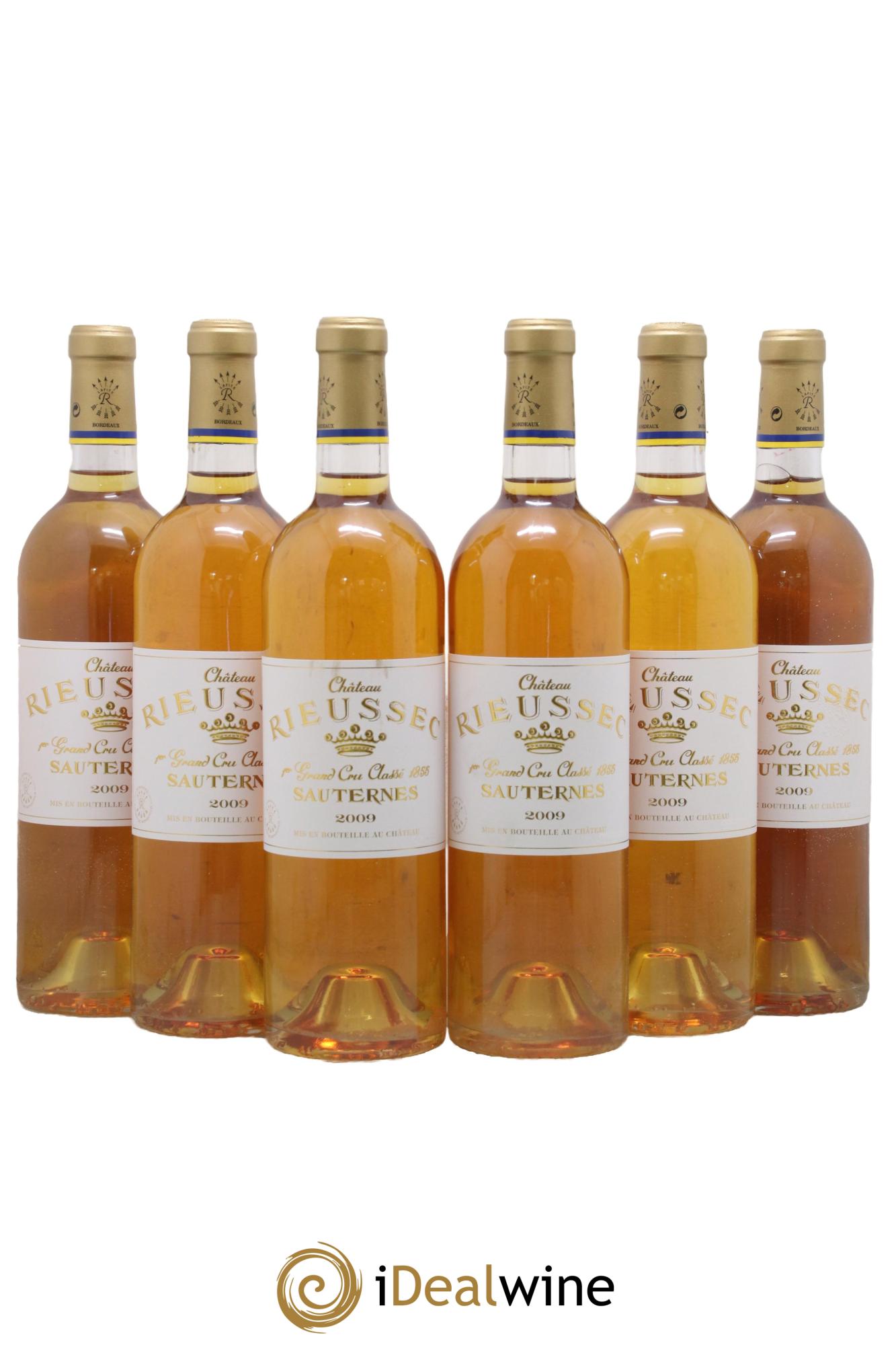 Château Rieussec 1er Grand Cru Classé 2009 - Lot de 6 bouteilles - 0