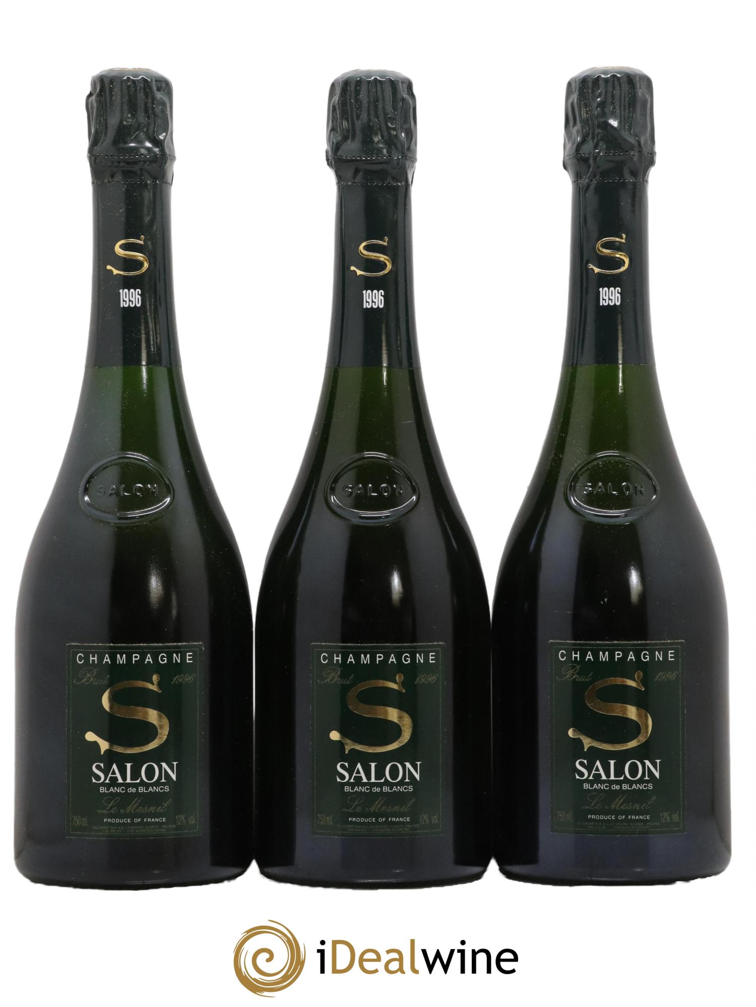 Cuvée S Salon 1996 - Lot of 3 bottles - 0