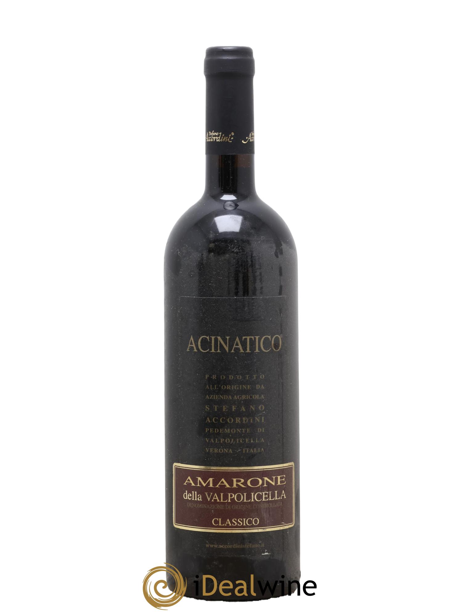 Amarone della Valpolicella DOC Acinatico 2004 - Lot de 1 bouteille - 0