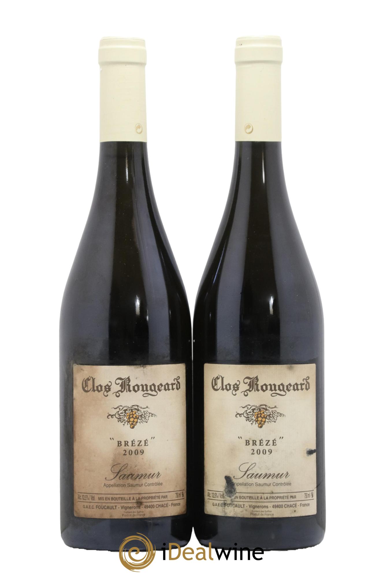 Saumur Brézé Clos Rougeard 2009 - Posten von 2 Flaschen - 0