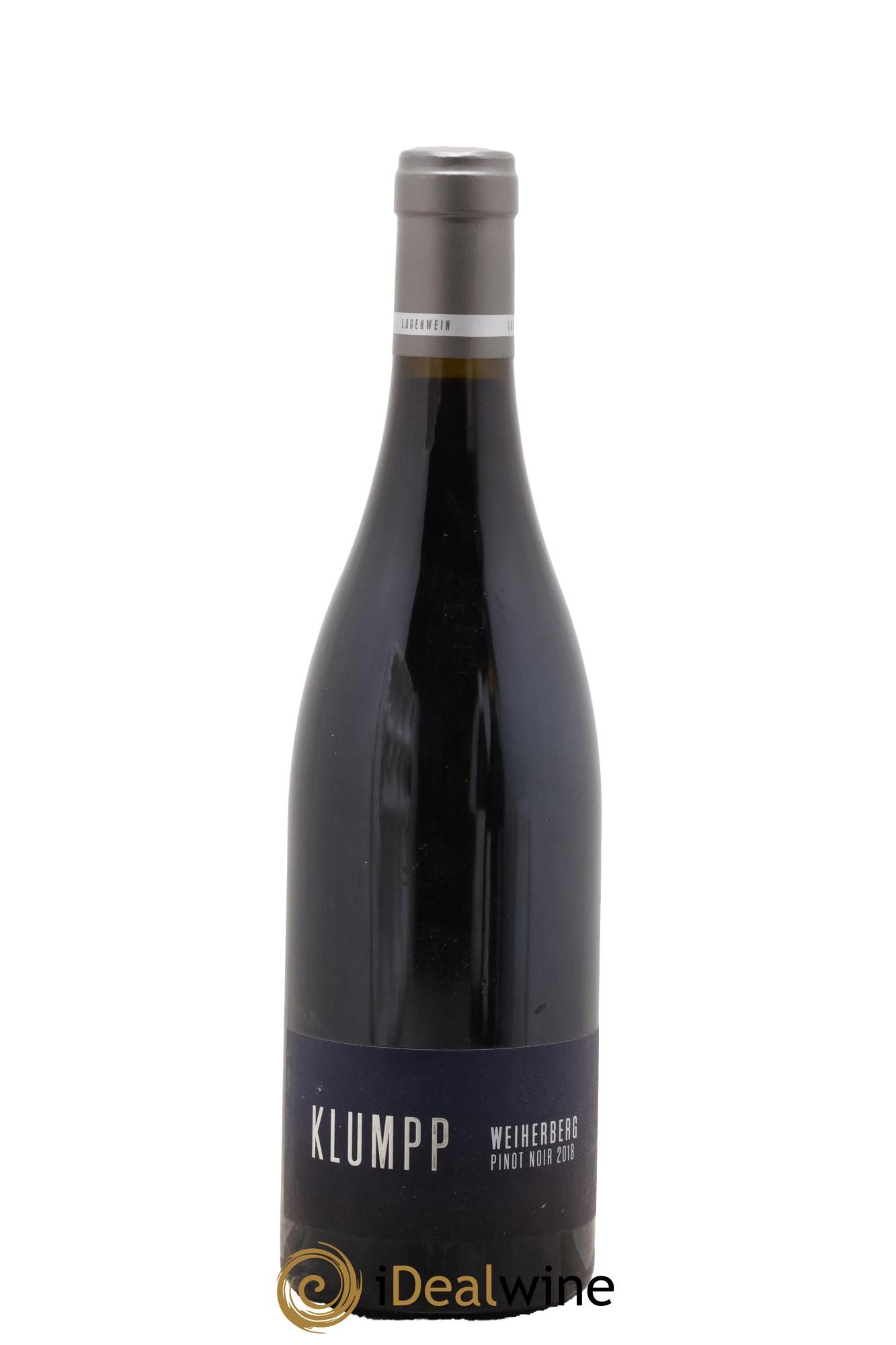 Allemagne Pinot Noir Weiherberg Klumpp 2018 - Posten von 1 Flasche - 0