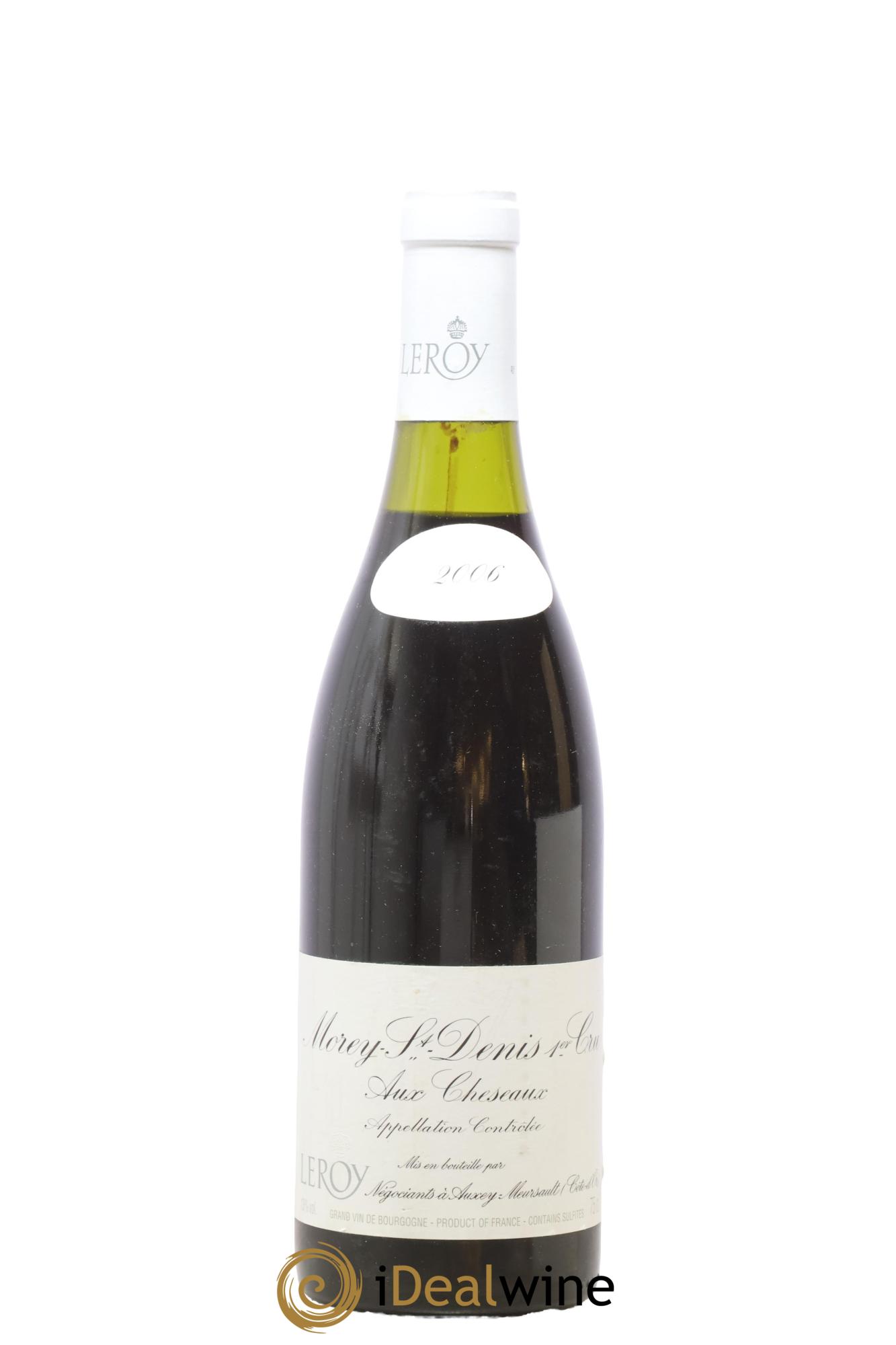 Morey-Saint-Denis 1er Cru Aux Cheseaux Leroy SA 2006 - Lot de 1 bouteille - 0