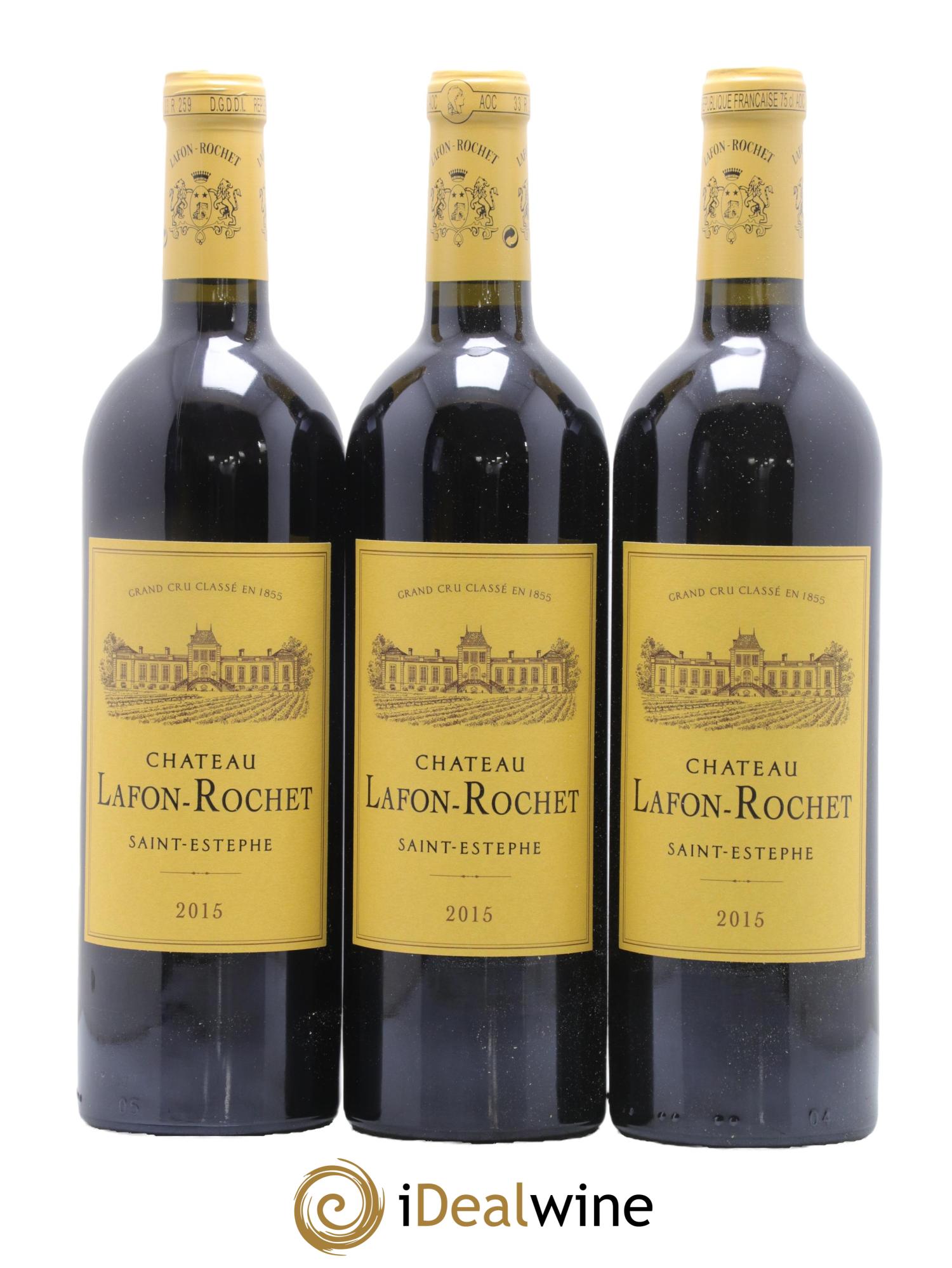 Château Lafon Rochet 4ème Grand Cru Classé  2015 - Lotto di 6 bottiglie - 2