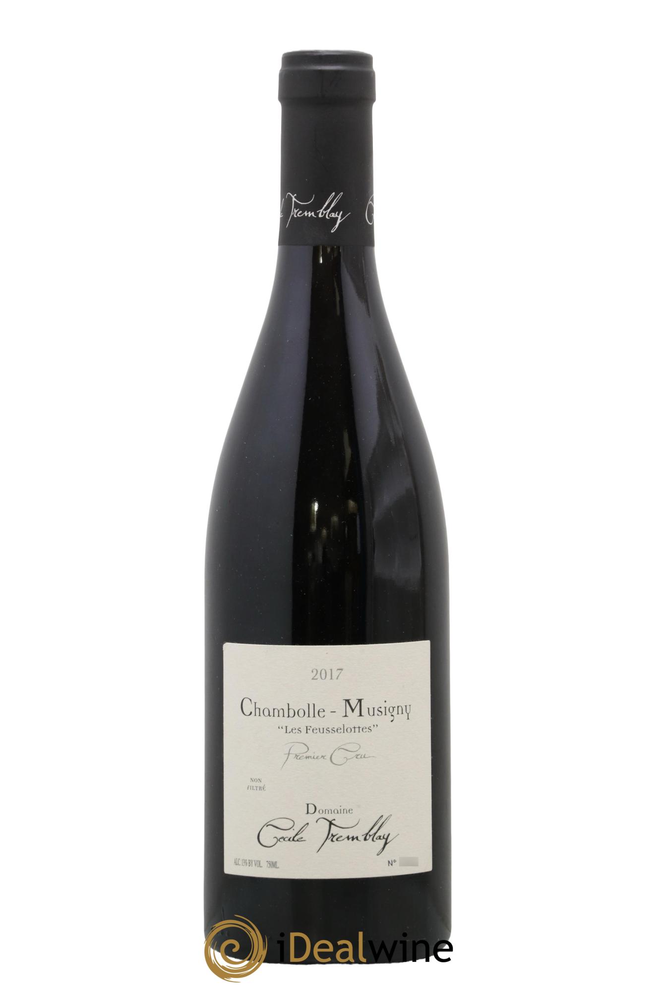 Chambolle-Musigny 1er Cru Les Feusselottes Cécile Tremblay 2017 - Lot of 1 bottle - 0