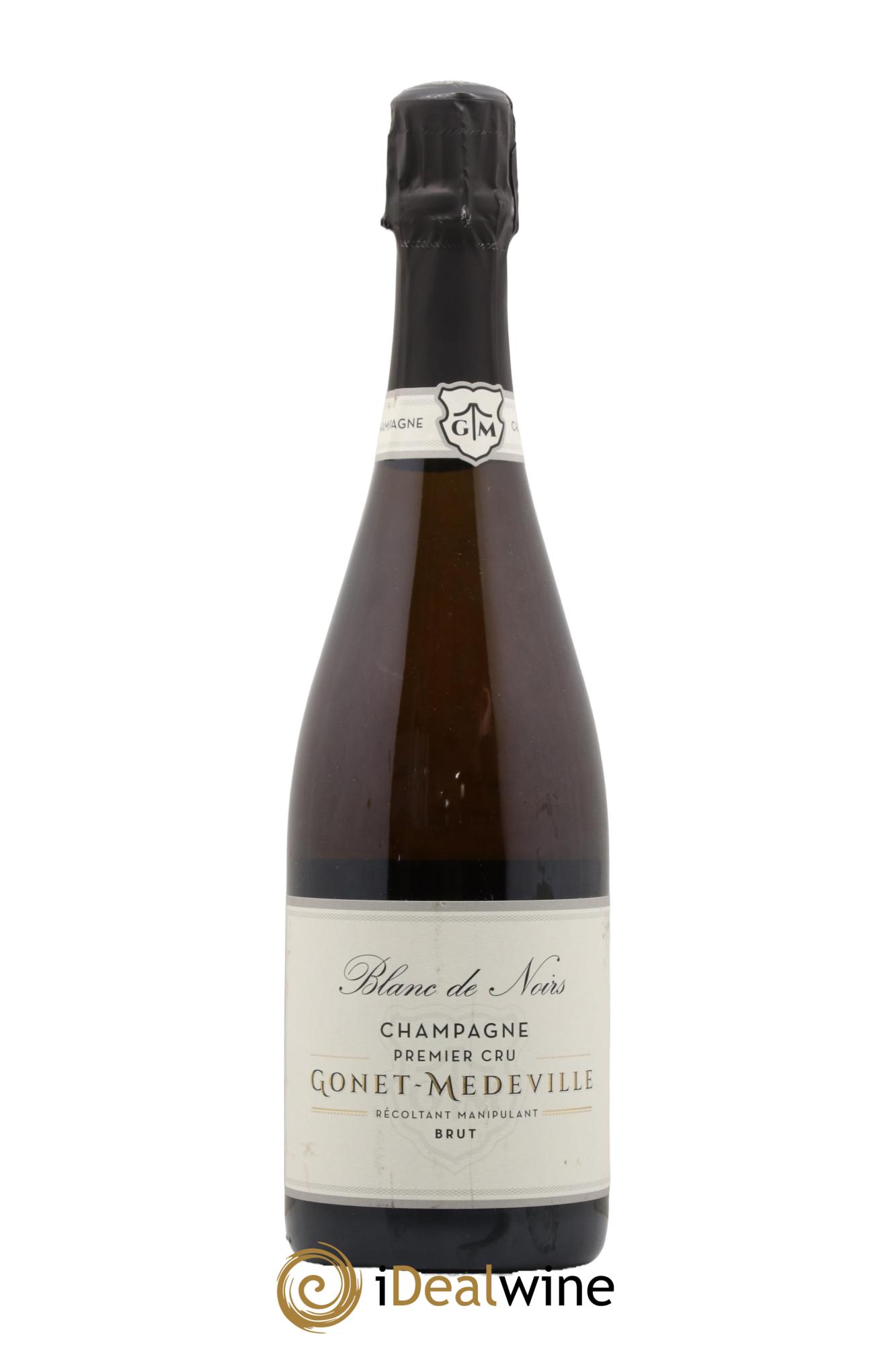 Blanc de Noirs 1er Cru Brut Vignobles Gonet-Medeville - Lot de 1 bouteille - 0