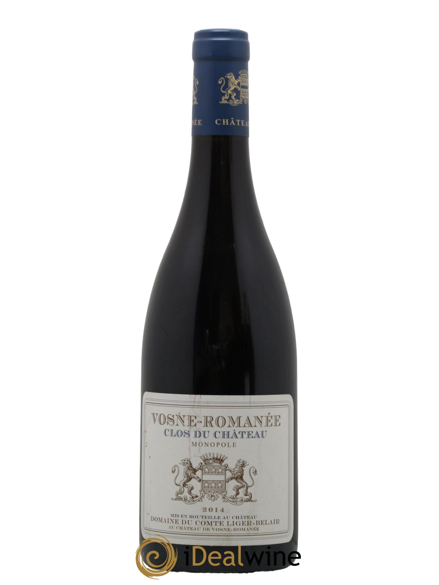 Vosne-Romanée Clos du Château Comte Liger-Belair (Domaine du) 2014 - Lot de 1 bouteille - 0