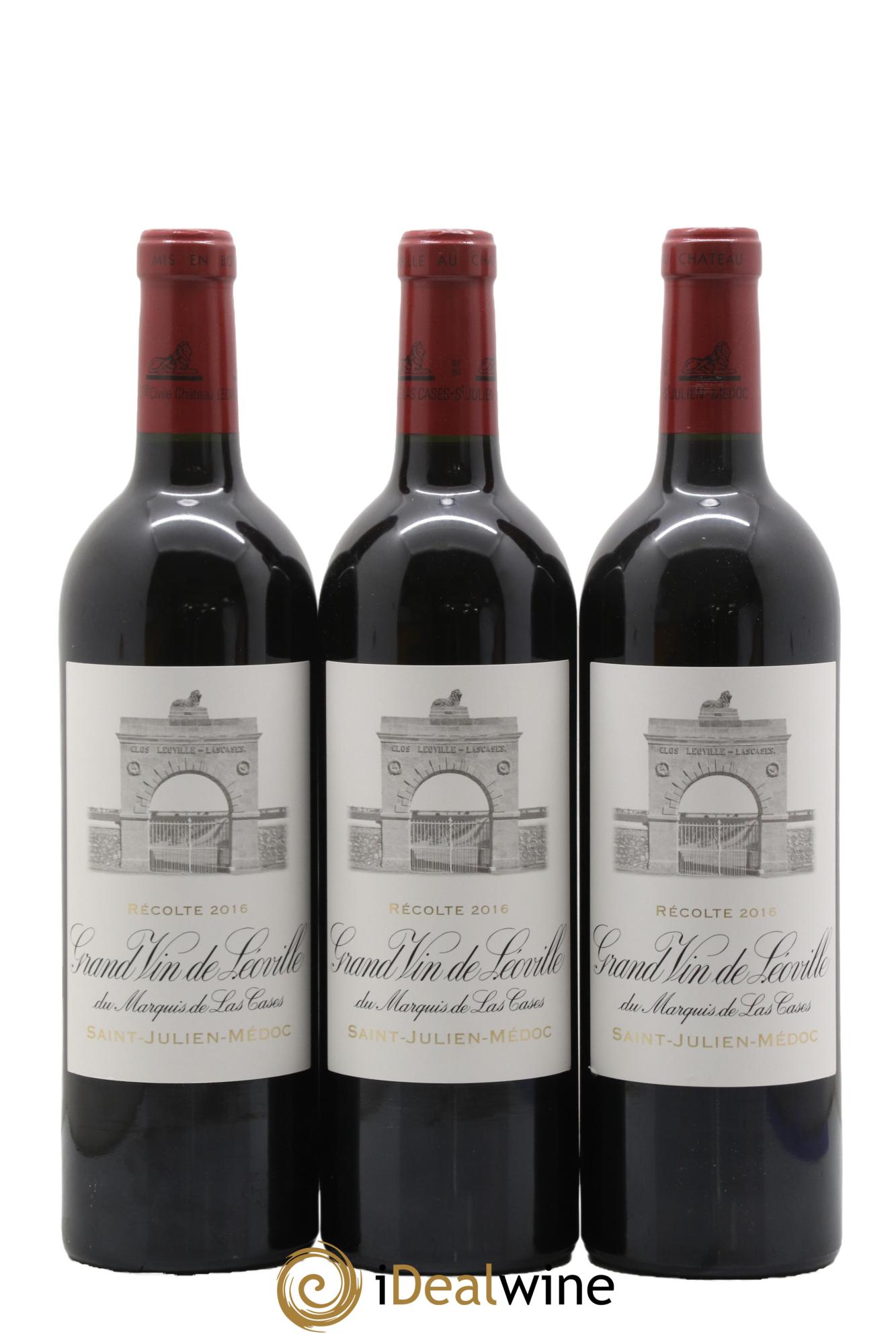 Château Léoville Las Cases 2ème Grand Cru Classé 2016 - Lot of 6 bottles - 3