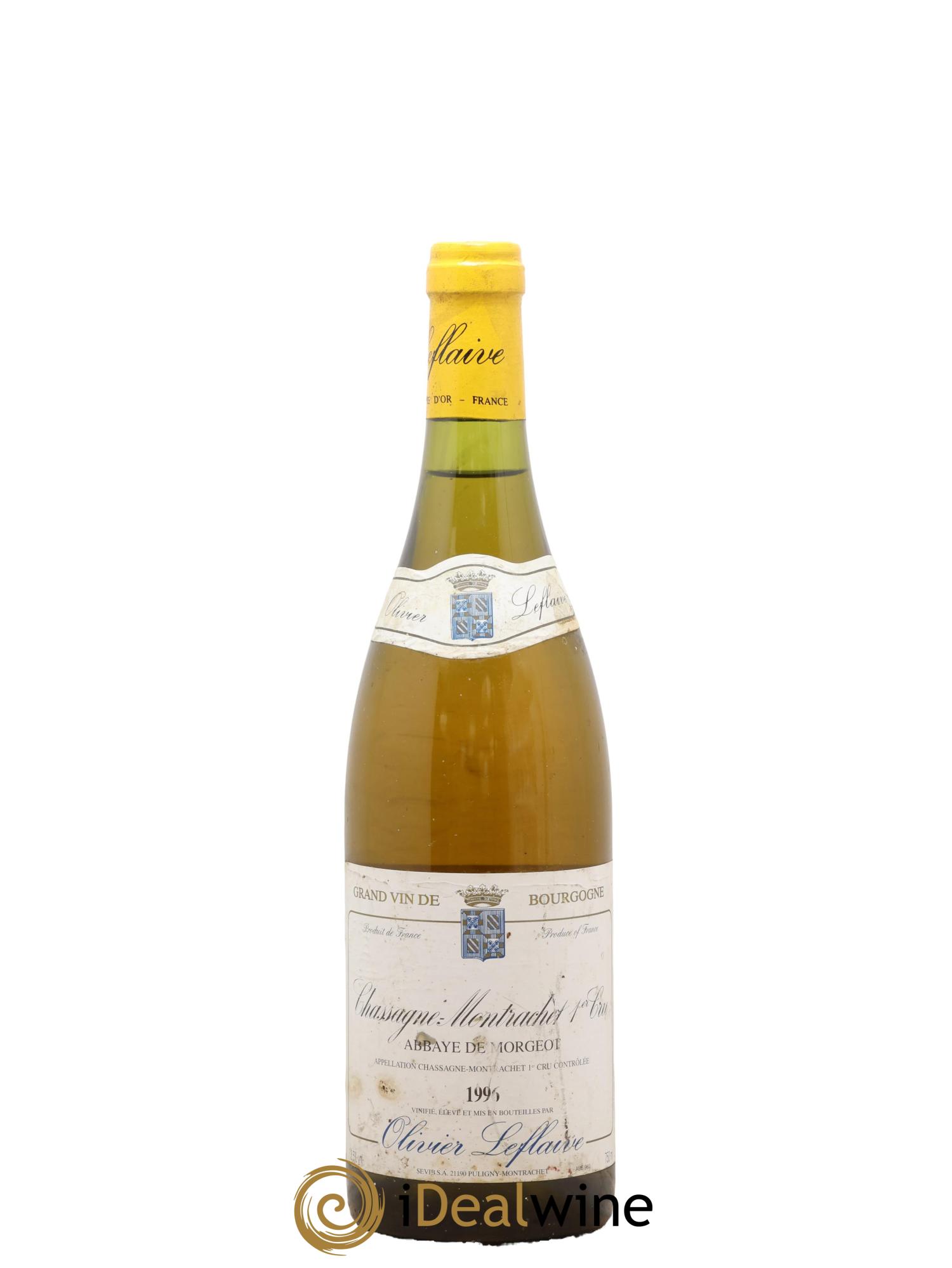 Chassagne-Montrachet 1er Cru Abbaye de Morgeot Olivier Leflaive 1996 - Lot of 1 bottle - 0