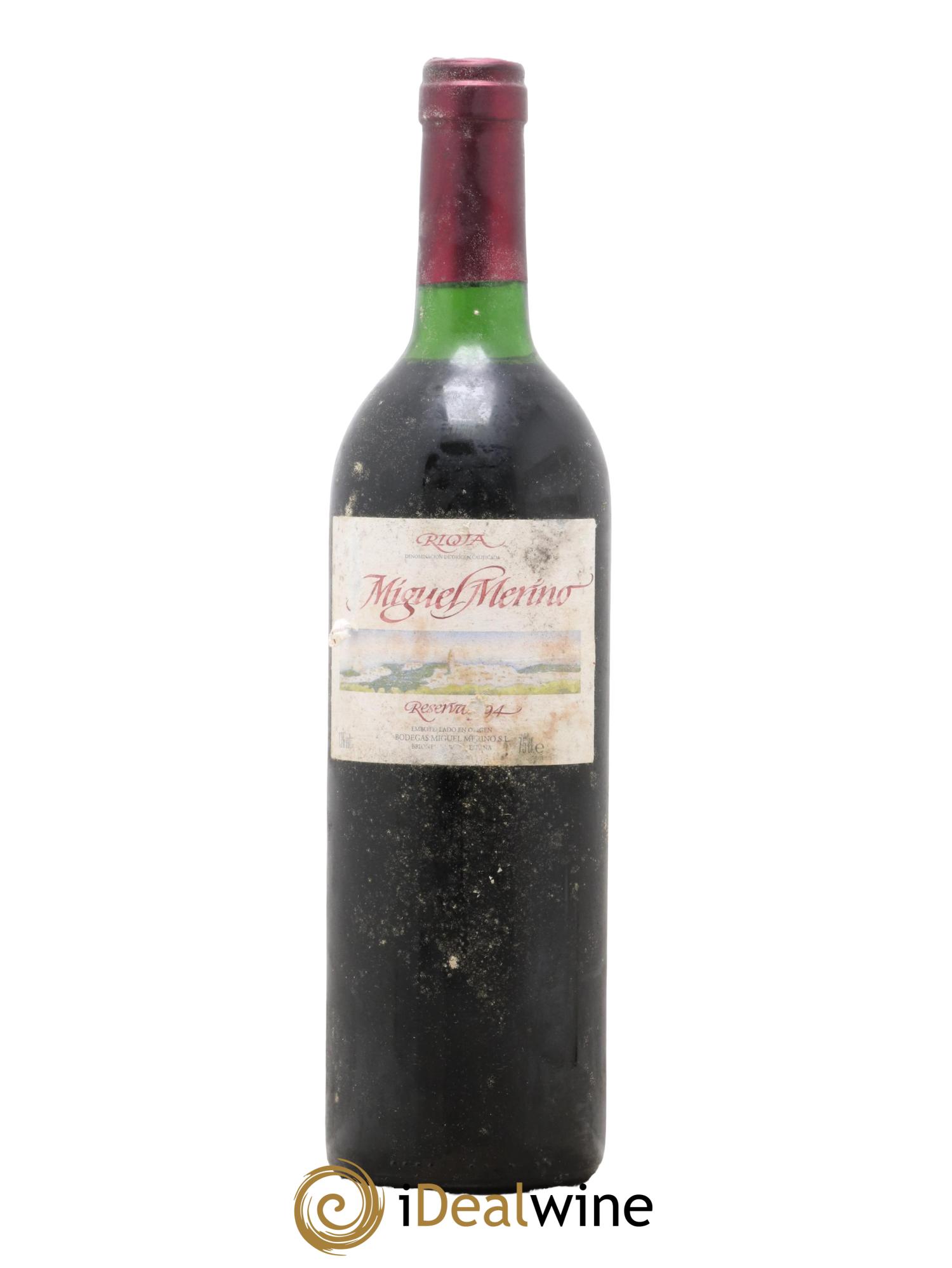 Rioja DOCA Reserva Miguel Merino 1994 - Posten von 1 Flasche - 0