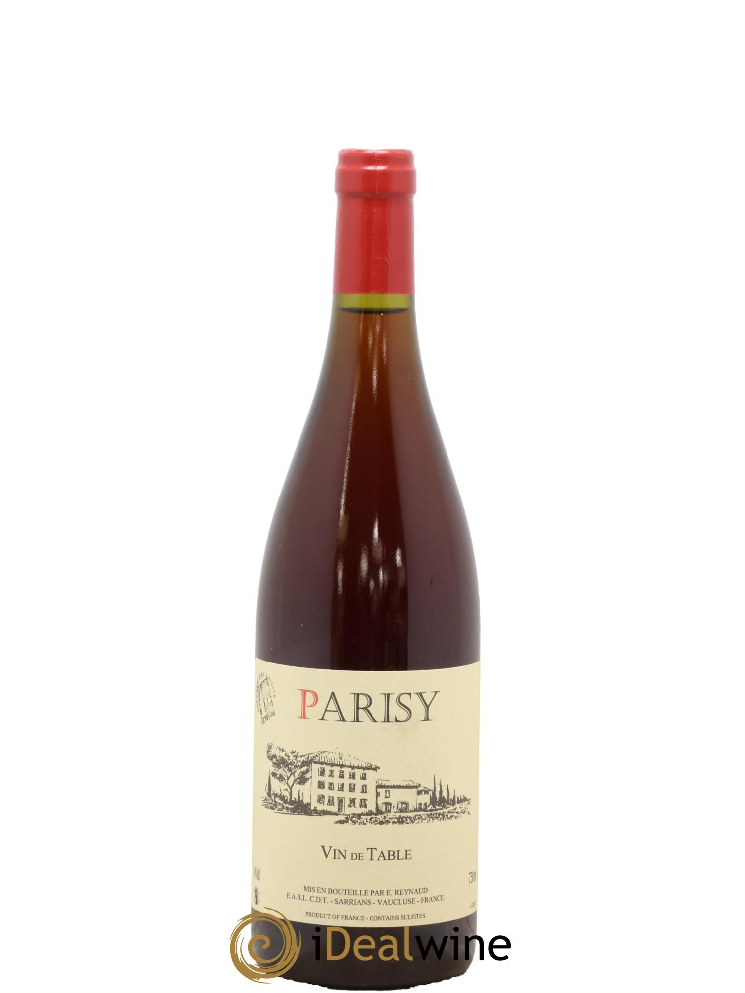 Vin de Table Parisy Emmanuel Reynaud 2020 - Posten von 1 Flasche - 0