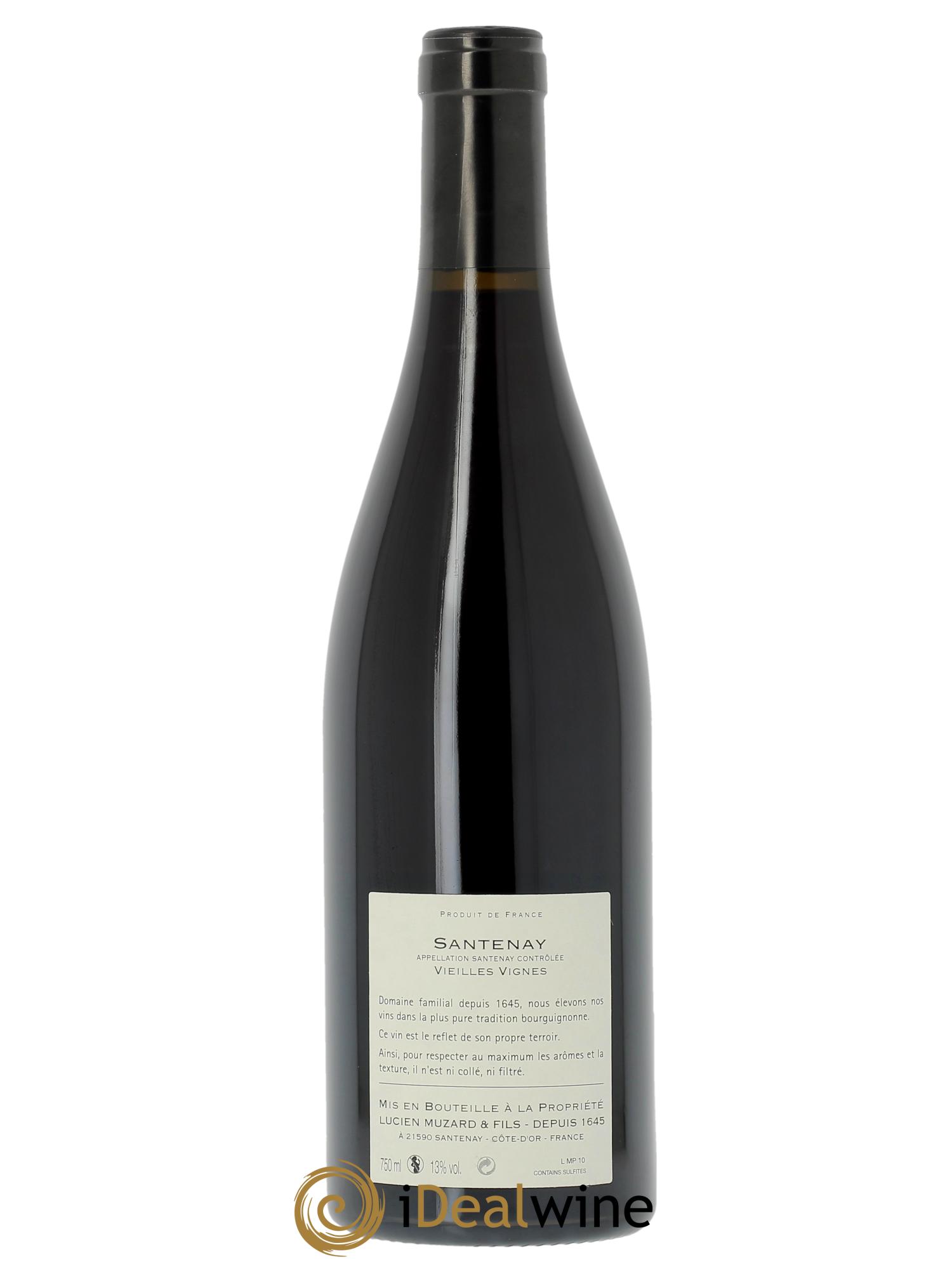 Santenay Vieilles Vignes Lucien Muzard et Fils 2023 - Lot de 1 bouteille - 1