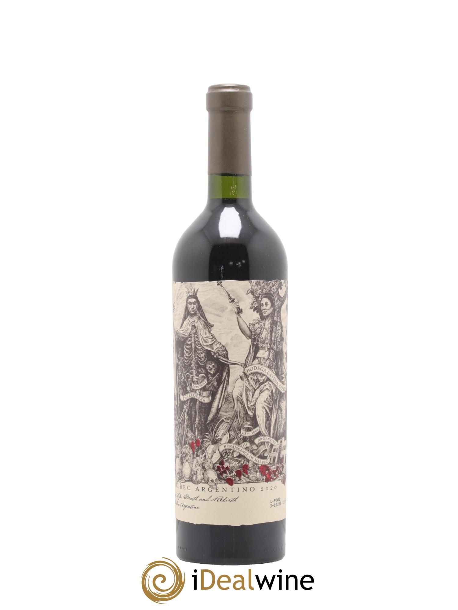 Mendoza Catena Zapata Malbec Argentino 2020 - Lot de 1 bouteille - 1