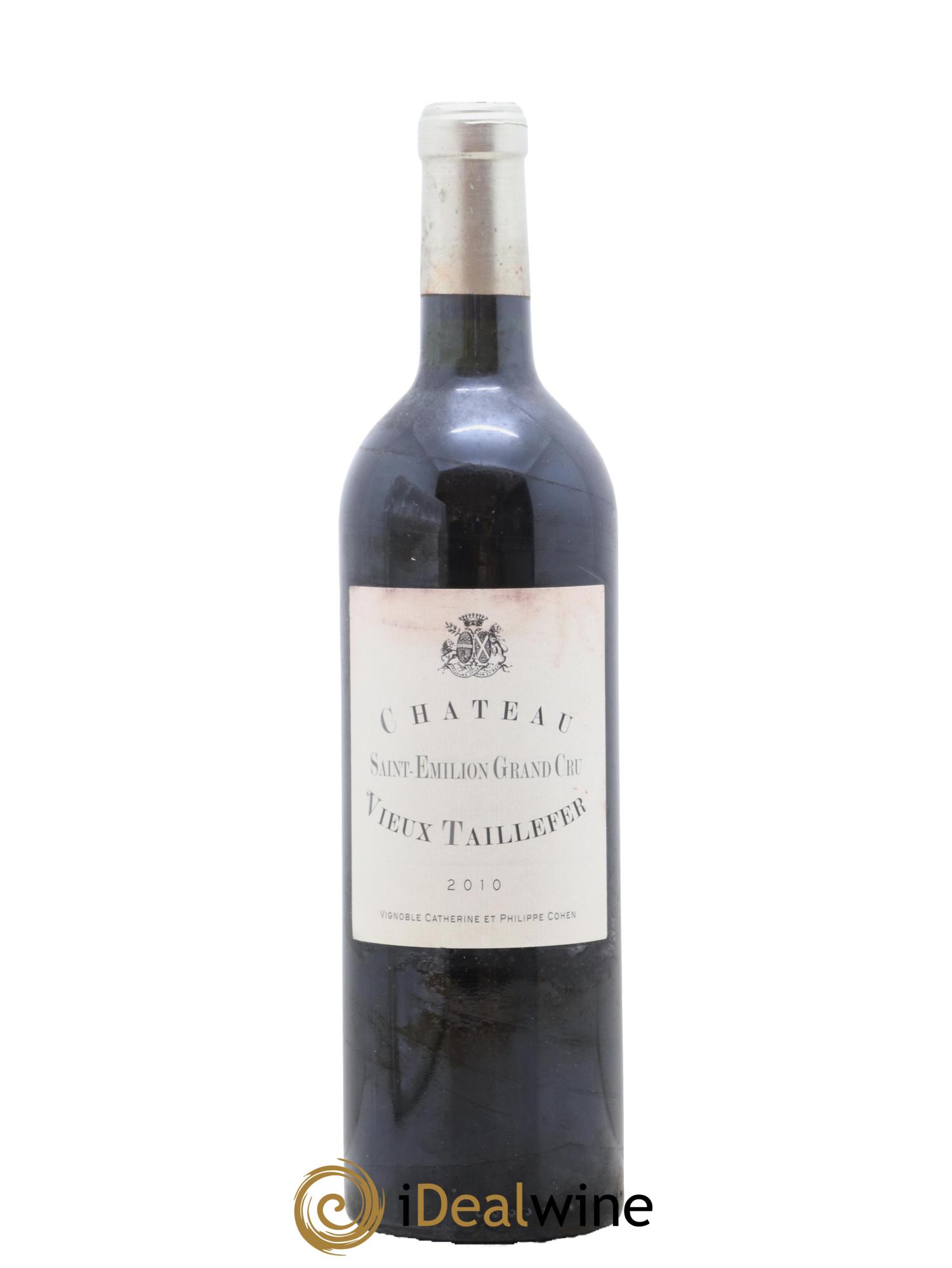 Saint-Émilion Grand Cru Chateau Vieux Taillefer 2010 - Lot de 1 bouteille - 0