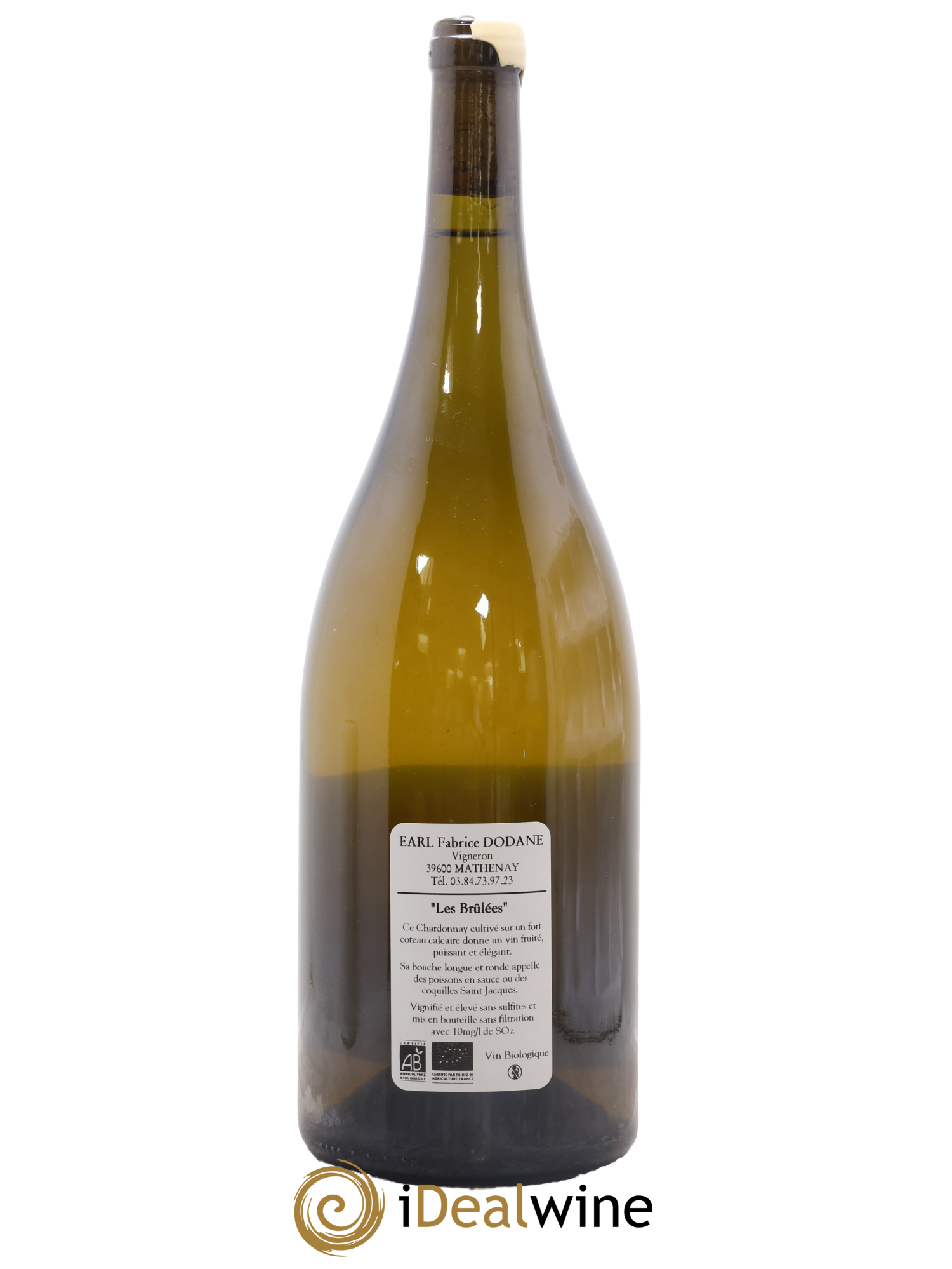 Arbois Chardonnay Les Brulées Saint-Pierre (Domaine) Fabrice Dodane 2018 - Lot de 1 magnum - 1
