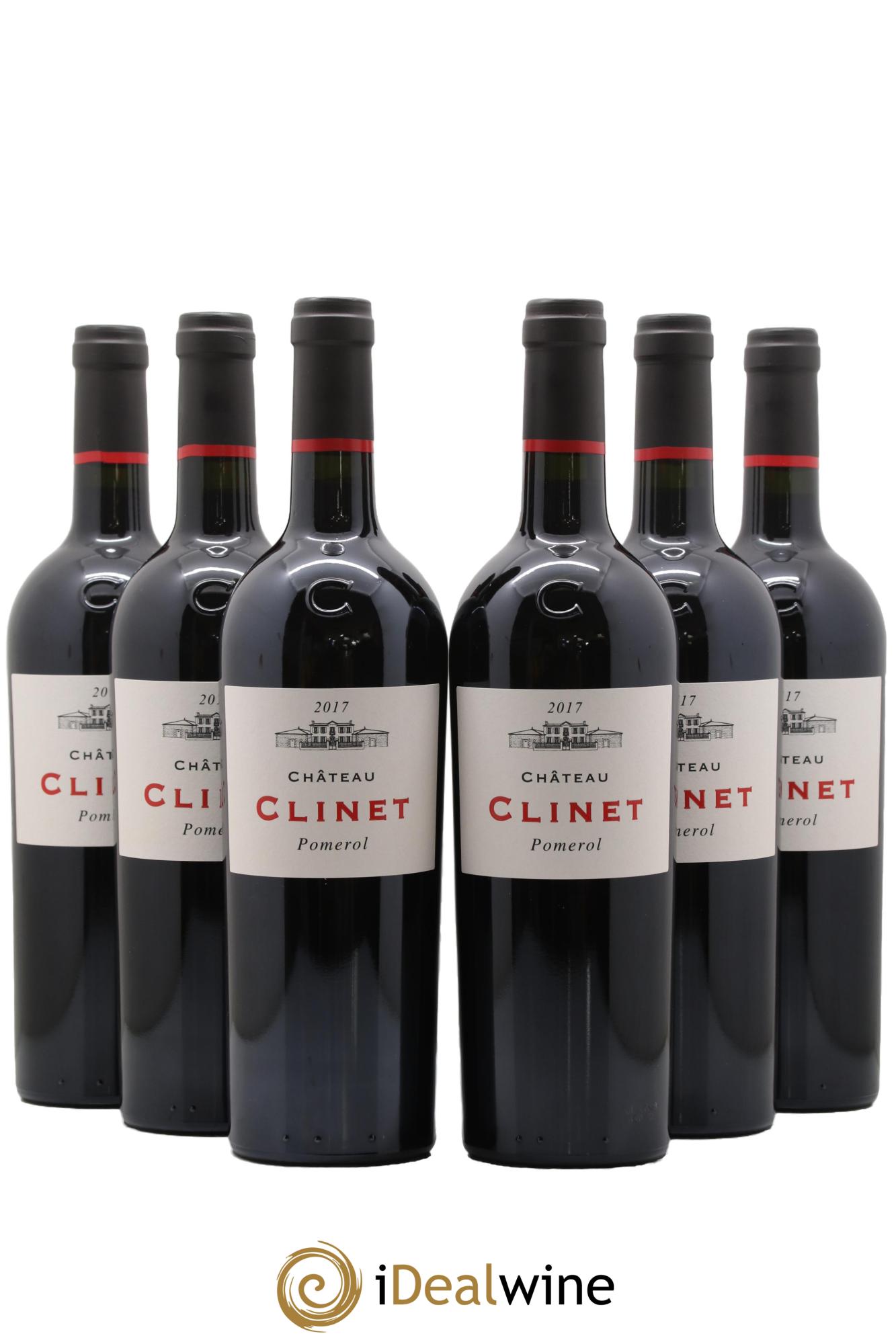 Château Clinet 2017 - Lotto di 6 bottiglie - 0