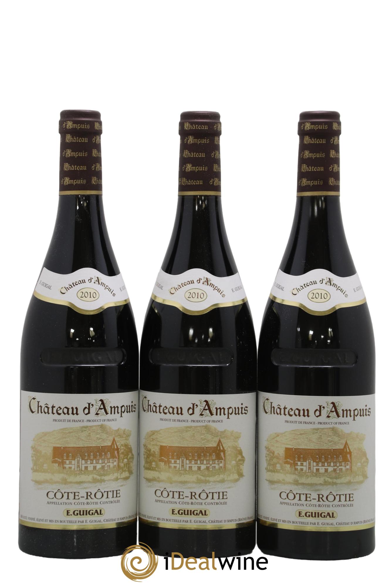 Côte-Rôtie Château d'Ampuis Guigal 2010 - Lot de 12 bouteilles - 3