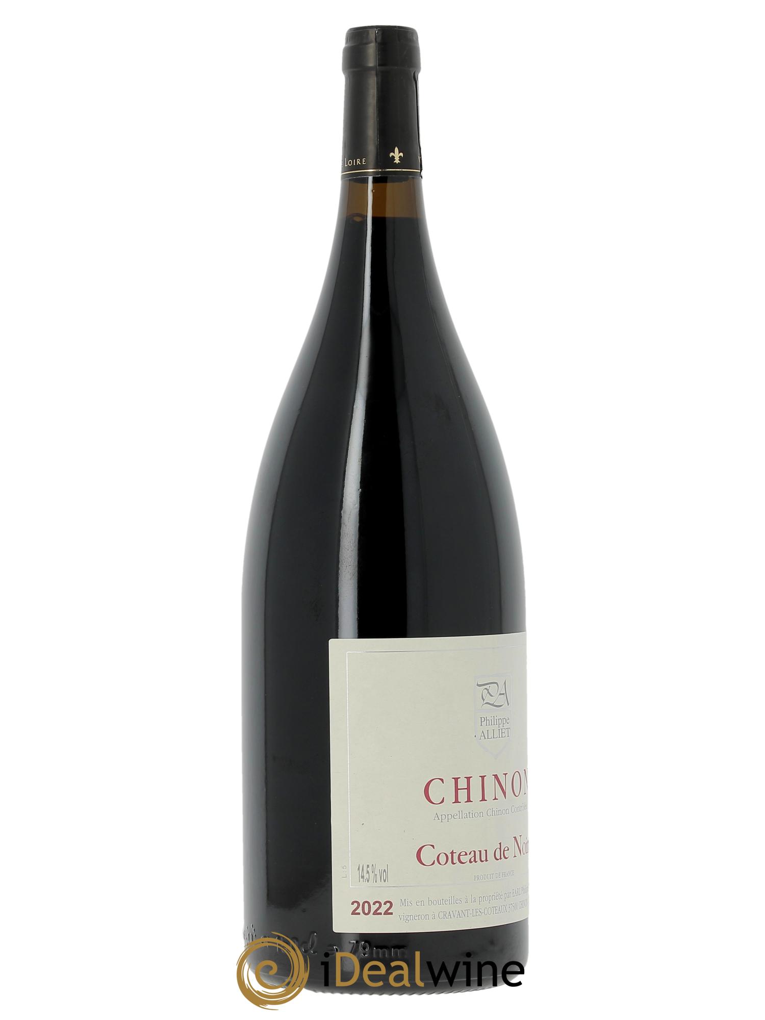 Chinon Coteau de Noiré Philippe Alliet  2022 - Lot de 1 magnum - 1