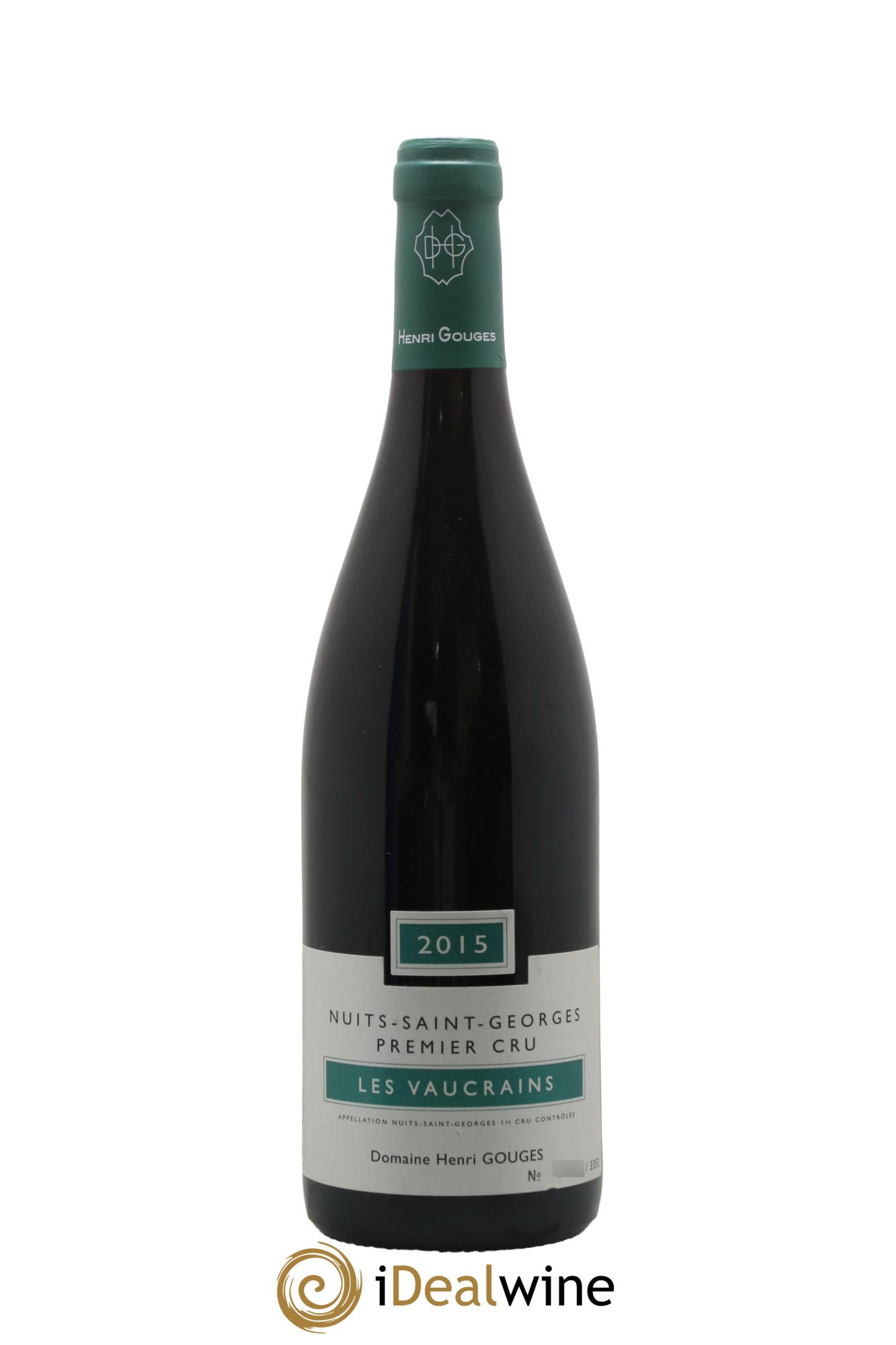 Nuits-Saint-Georges 1er Cru Les Vaucrains Henri Gouges 2015 - Lot de 1 bouteille - 0