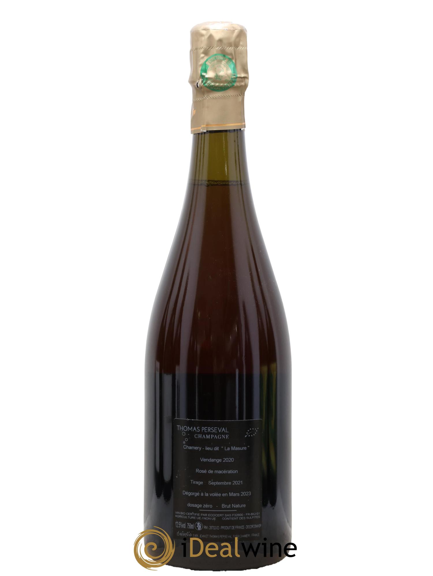 La Masure Thomas Perseval  2020 - Lot of 1 bottle - 1