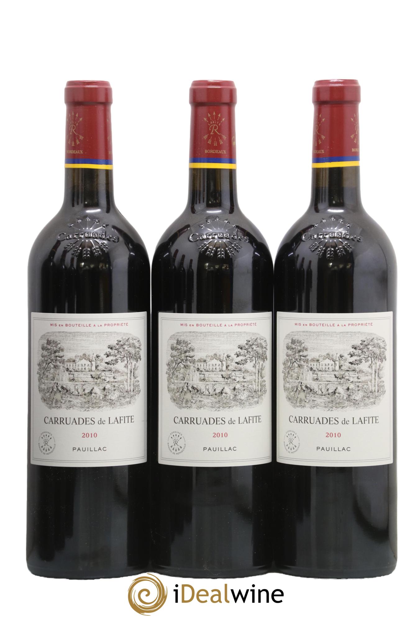 Carruades de Lafite Rothschild Second Vin 2010 - Lotto di 6 bottiglie - 1