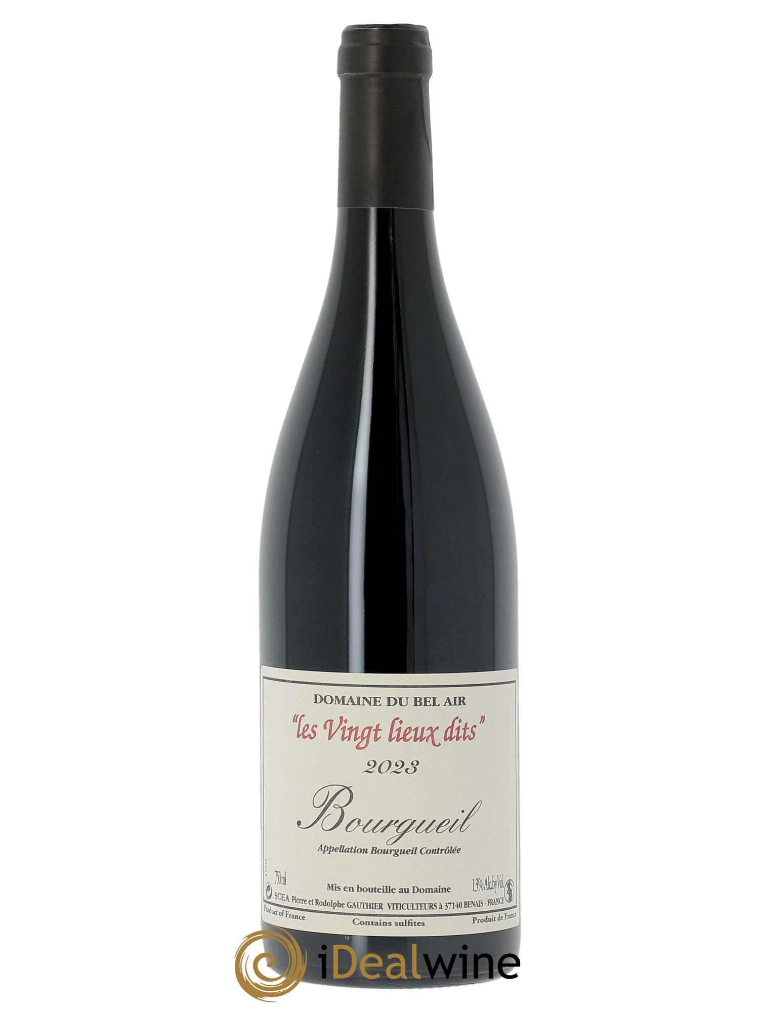 Bourgueil Vingt Lieux Dits Domaine du Bel Air 2023 - Lotto di 1 bottiglia - 0