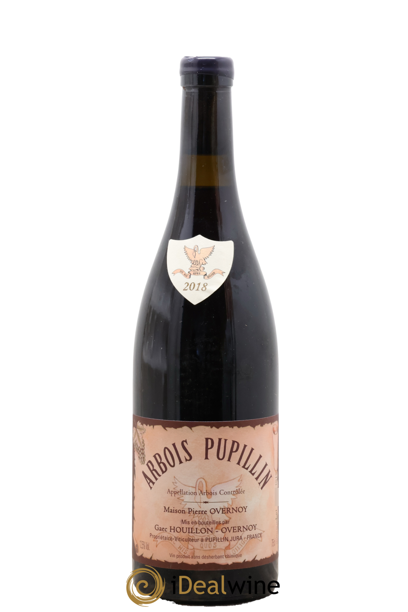 Arbois-Pupillin Ploussard Trousseau (cire violette) Overnoy-Houillon (Domaine) 2018 - Lotto di 1 bottiglia - 0