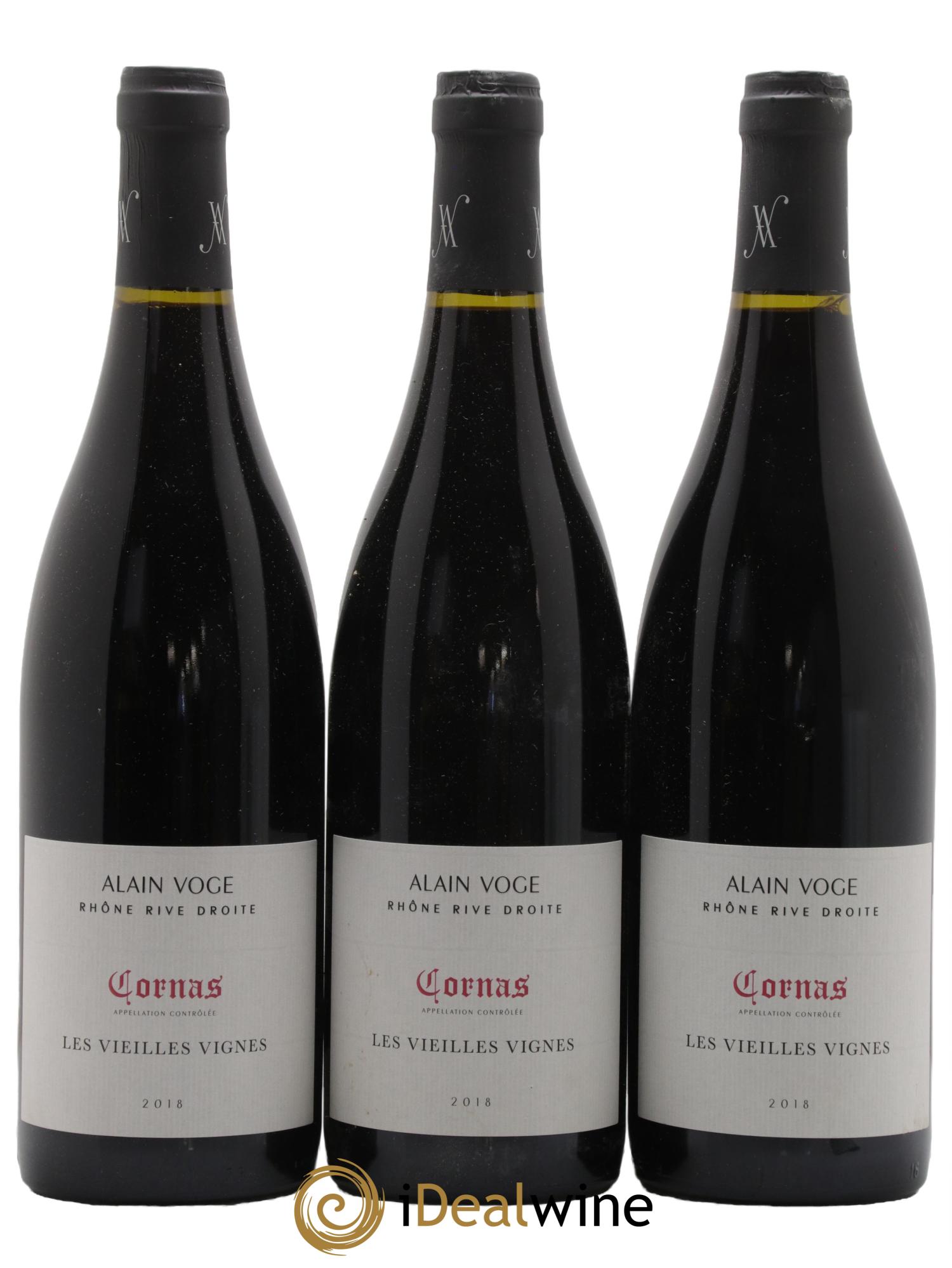 Cornas Les Vieilles Vignes Alain Voge (Domaine) 2018 - Lot de 3 bouteilles - 0